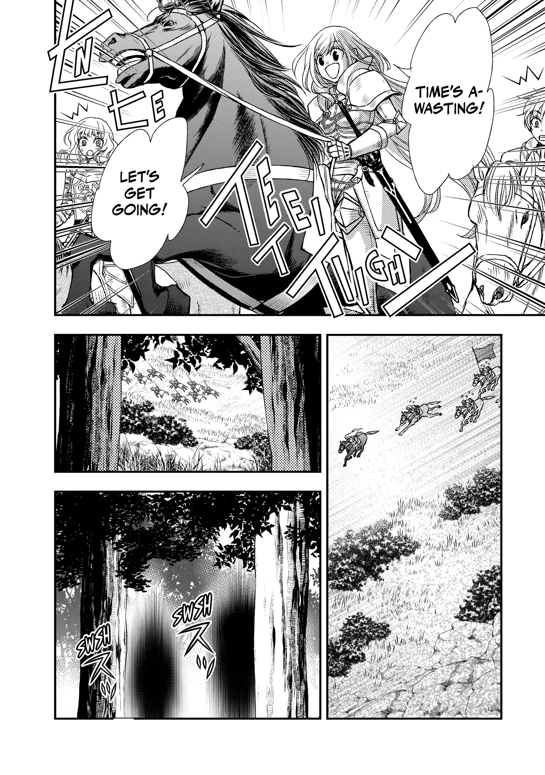 Shinigami ni Sodaterareta Shoujo wa Shikkoku no Tsurugi o Mune ni Idaku Chapter 22 page 8 - 