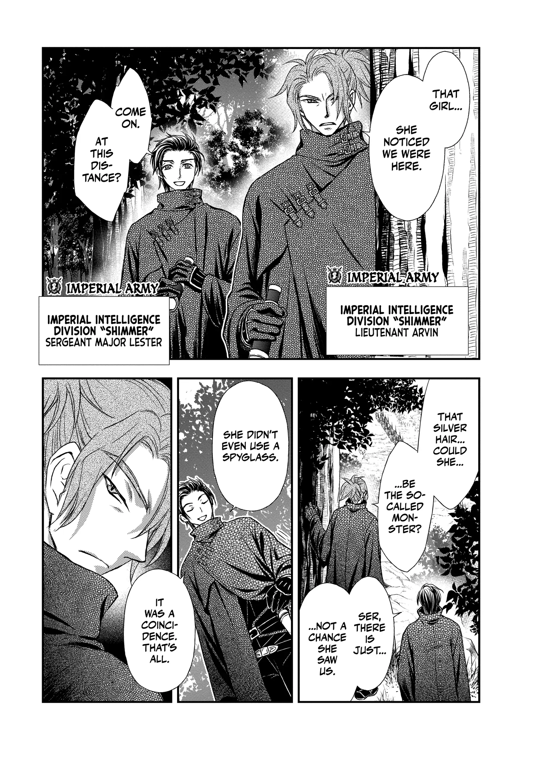 Shinigami ni Sodaterareta Shoujo wa Shikkoku no Tsurugi o Mune ni Idaku Chapter 22 page 9 - 