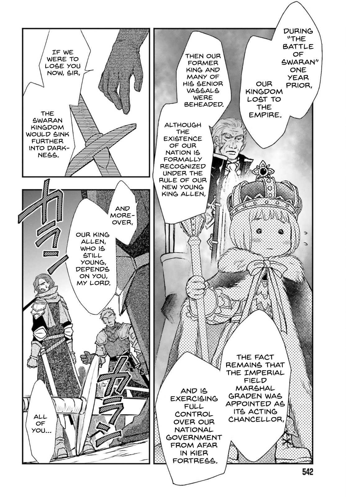 Shinigami ni Sodaterareta Shoujo wa Shikkoku no Tsurugi o Mune ni Idaku Chapter 23 page 16 - 