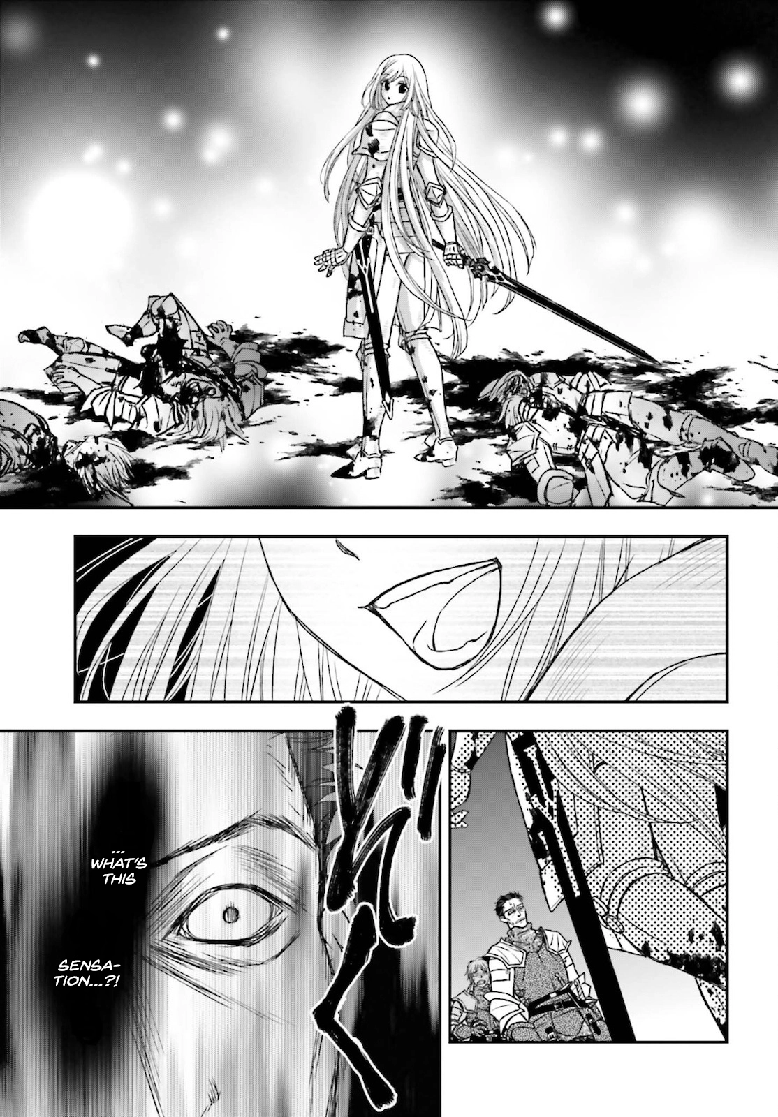 Shinigami ni Sodaterareta Shoujo wa Shikkoku no Tsurugi o Mune ni Idaku Chapter 23 page 5 - 