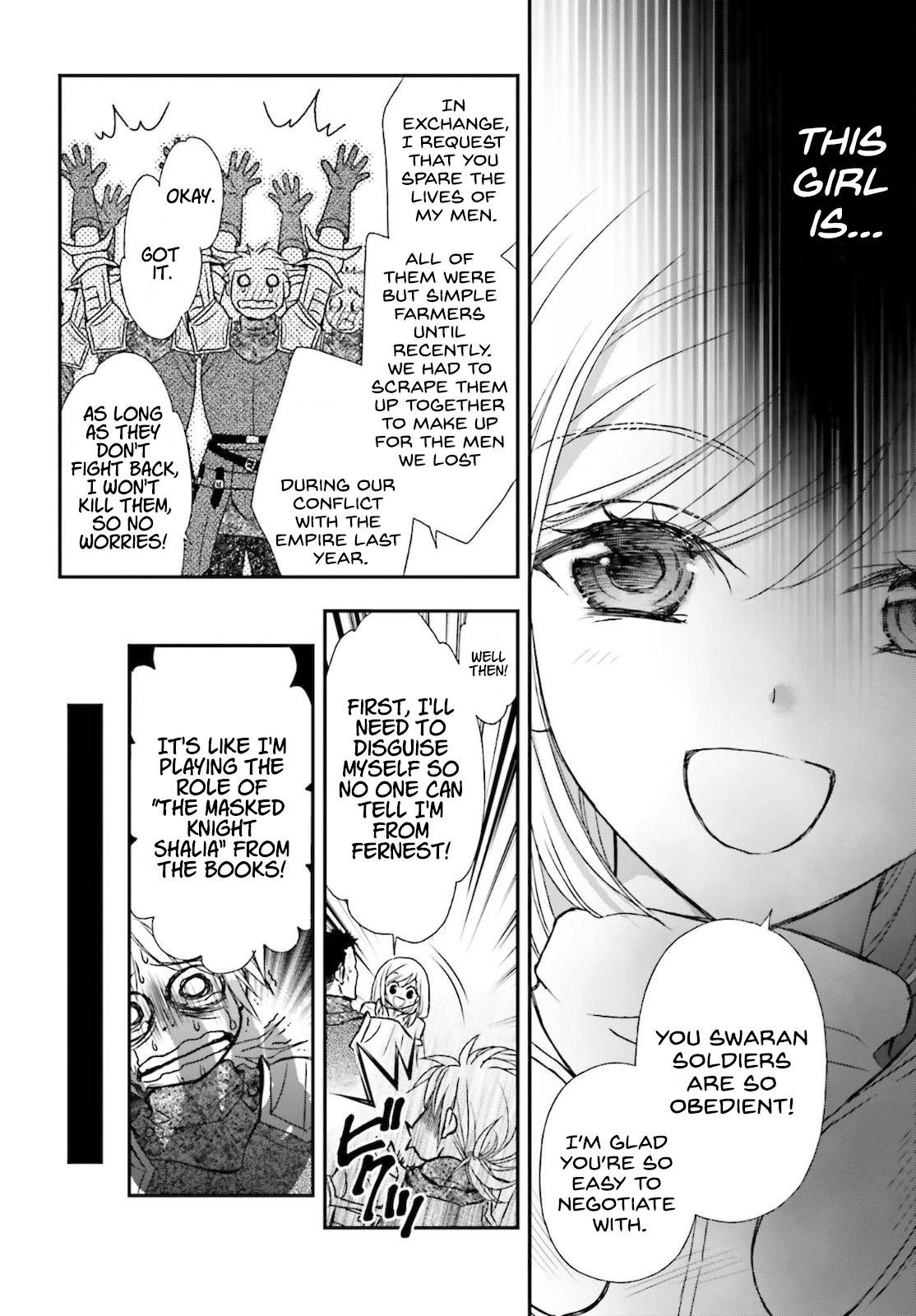 Shinigami ni Sodaterareta Shoujo wa Shikkoku no Tsurugi o Mune ni Idaku Chapter 23 page 8 - 
