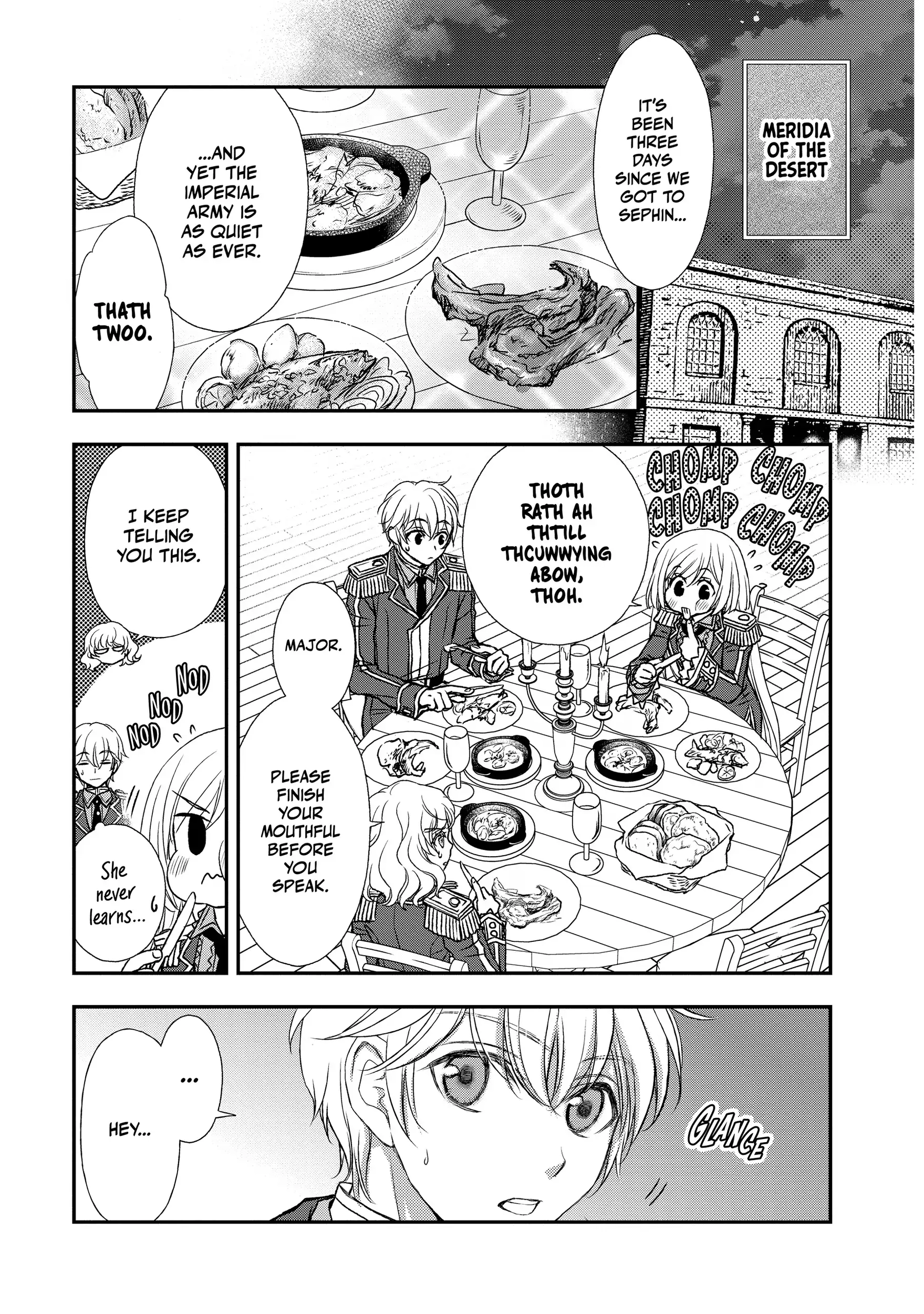 Shinigami ni Sodaterareta Shoujo wa Shikkoku no Tsurugi o Mune ni Idaku Chapter 24 page 11 - 