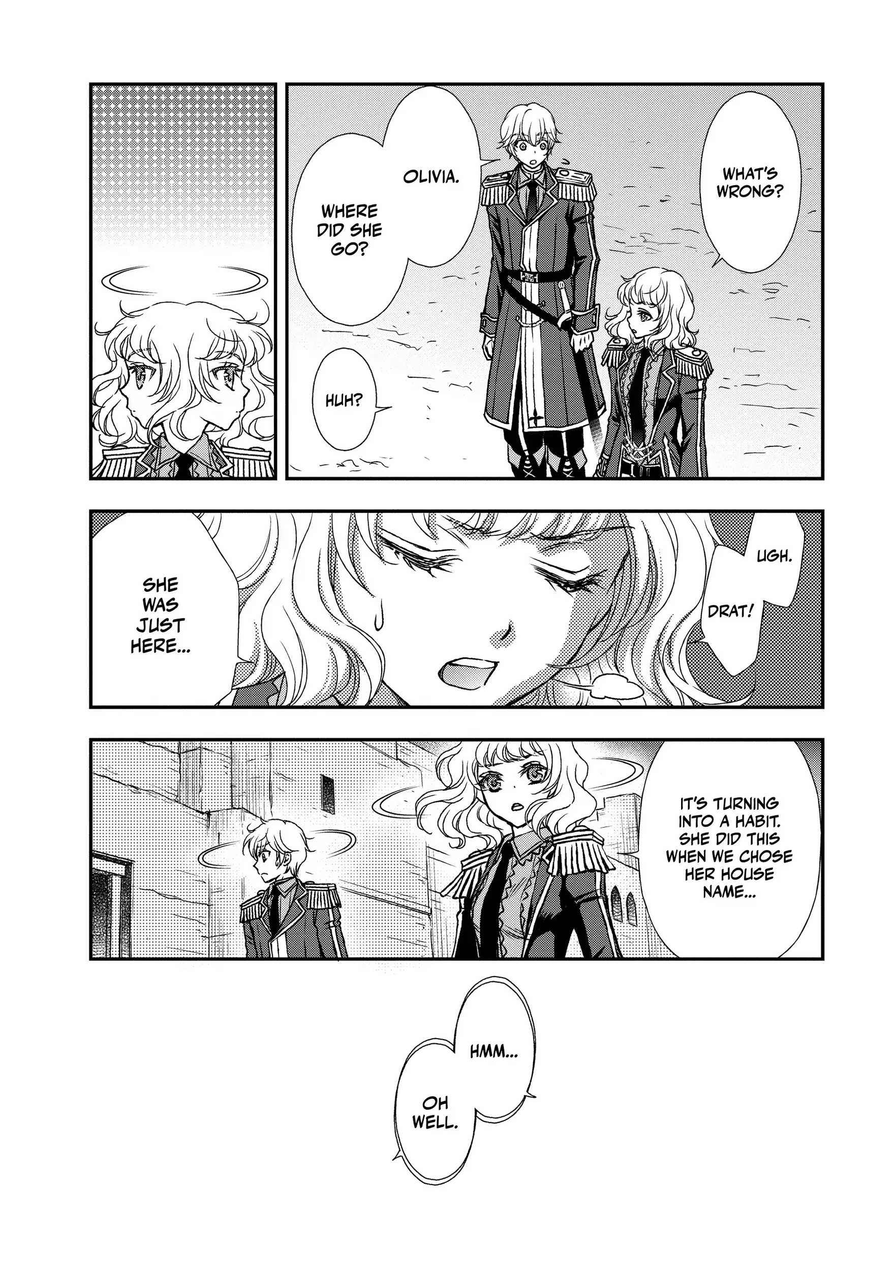 Shinigami ni Sodaterareta Shoujo wa Shikkoku no Tsurugi o Mune ni Idaku Chapter 24 page 16 - 