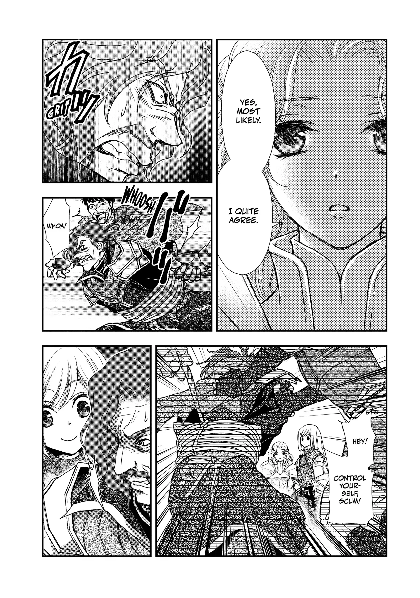 Shinigami ni Sodaterareta Shoujo wa Shikkoku no Tsurugi o Mune ni Idaku Chapter 24 page 6 - 