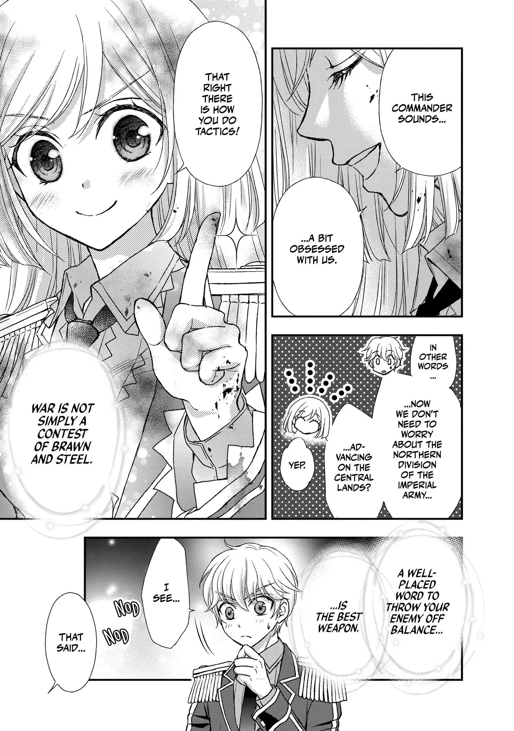 Shinigami ni Sodaterareta Shoujo wa Shikkoku no Tsurugi o Mune ni Idaku Chapter 26 page 15 - 