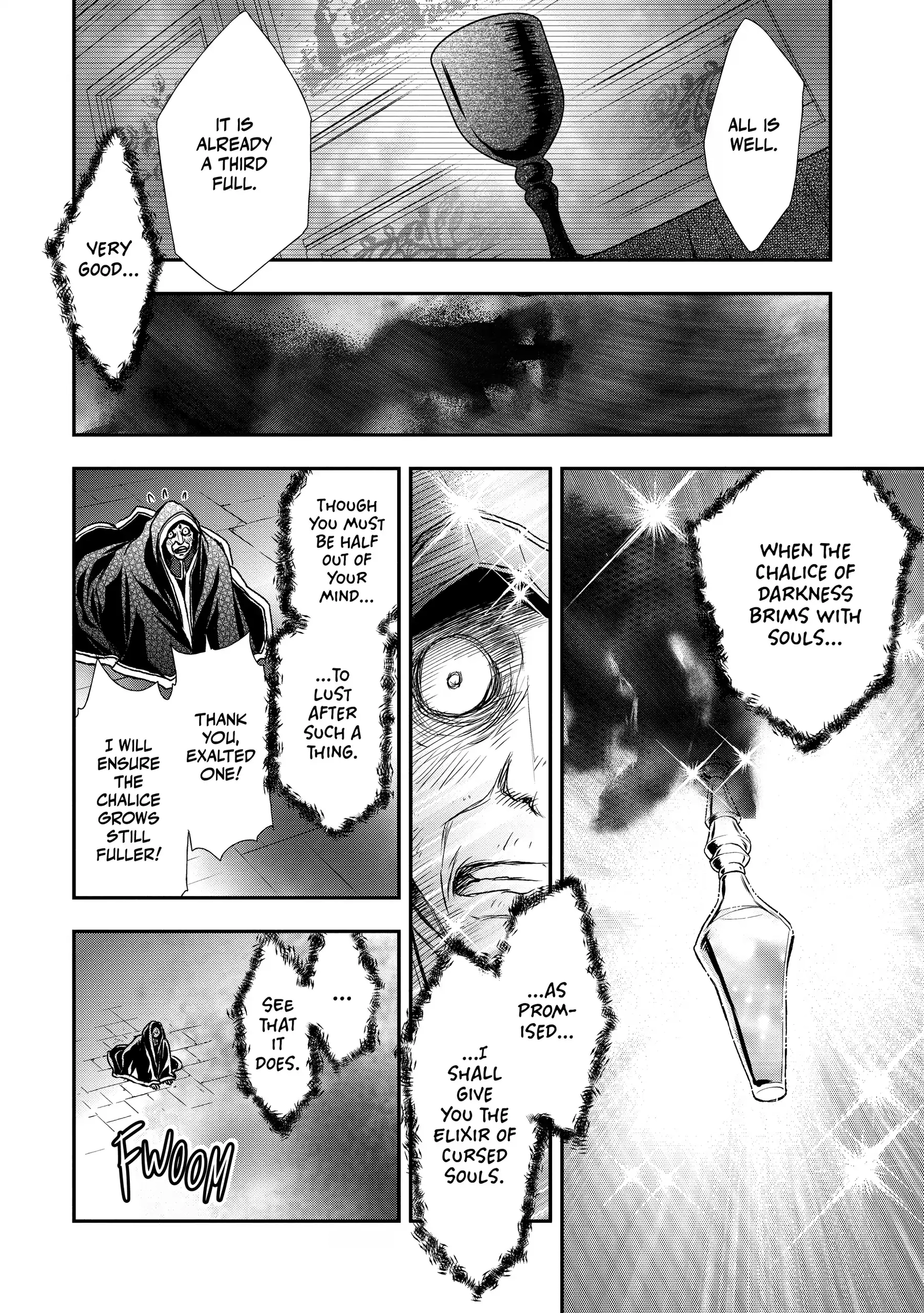 Shinigami ni Sodaterareta Shoujo wa Shikkoku no Tsurugi o Mune ni Idaku Chapter 26 page 23 - 