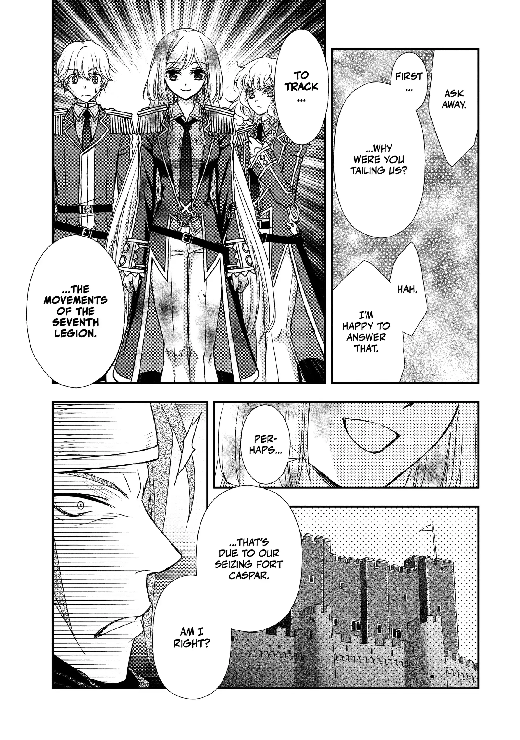Shinigami ni Sodaterareta Shoujo wa Shikkoku no Tsurugi o Mune ni Idaku Chapter 26 page 6 - 
