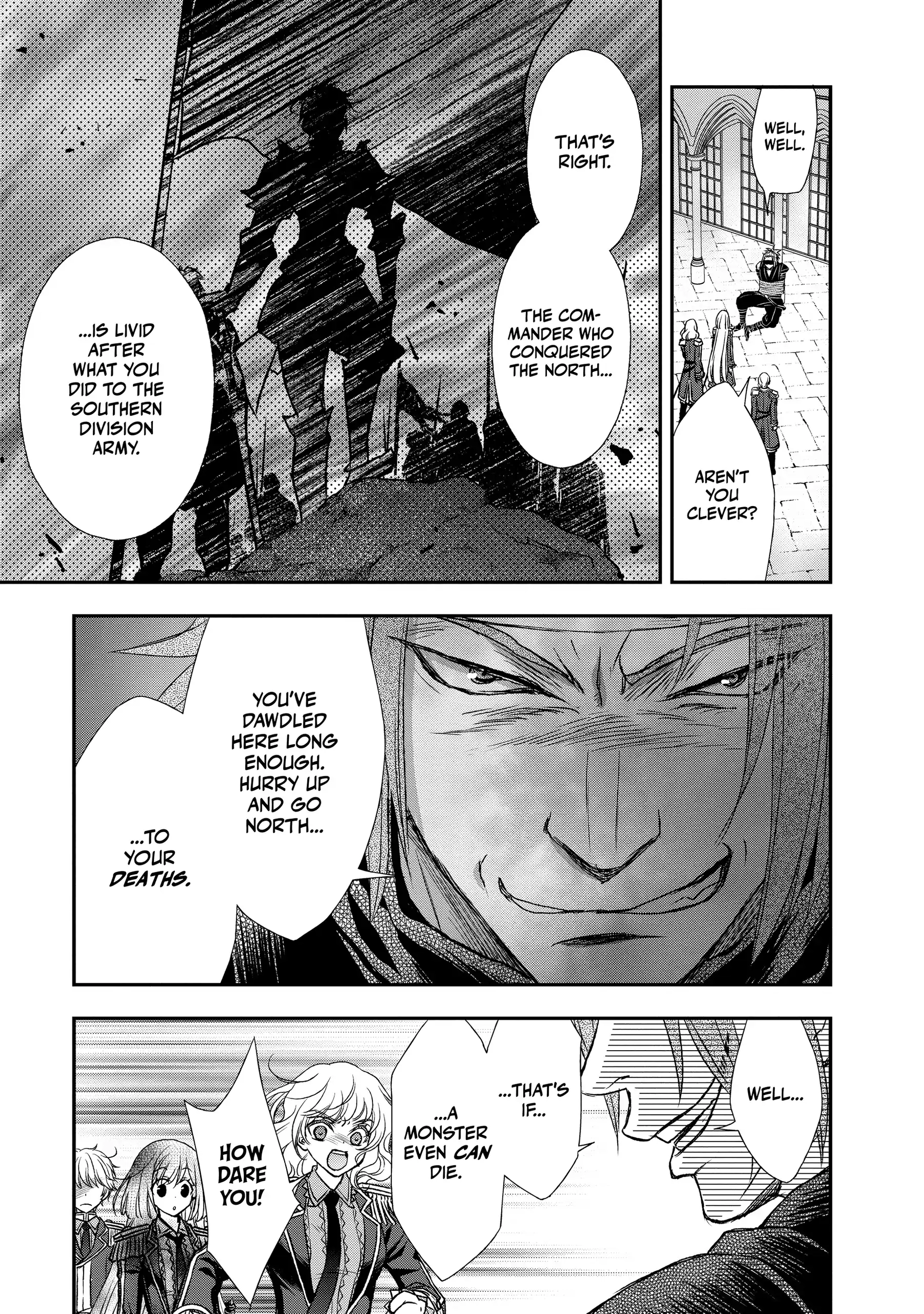 Shinigami ni Sodaterareta Shoujo wa Shikkoku no Tsurugi o Mune ni Idaku Chapter 26 page 7 - 