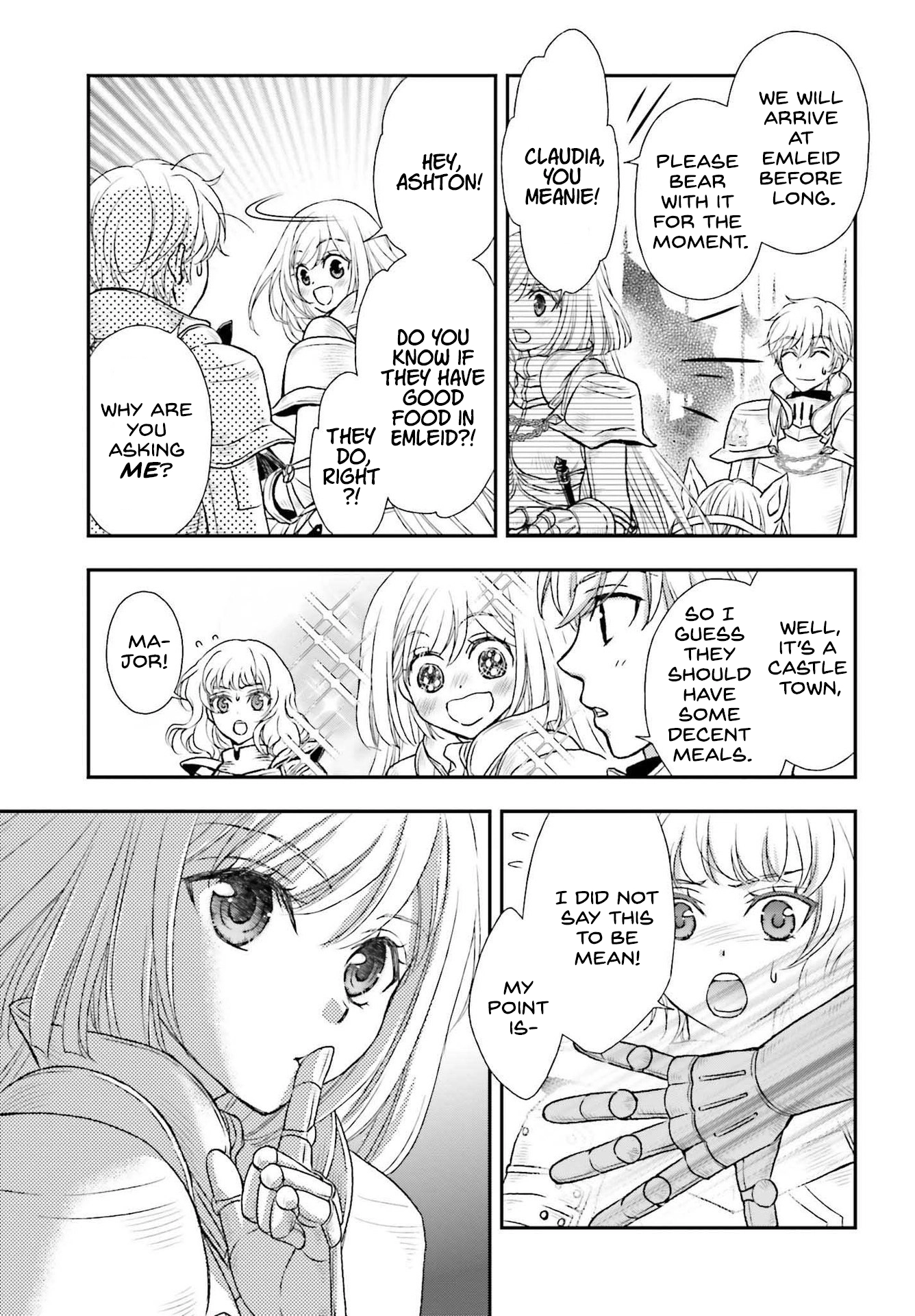 Shinigami ni Sodaterareta Shoujo wa Shikkoku no Tsurugi o Mune ni Idaku Chapter 27 page 19 - 