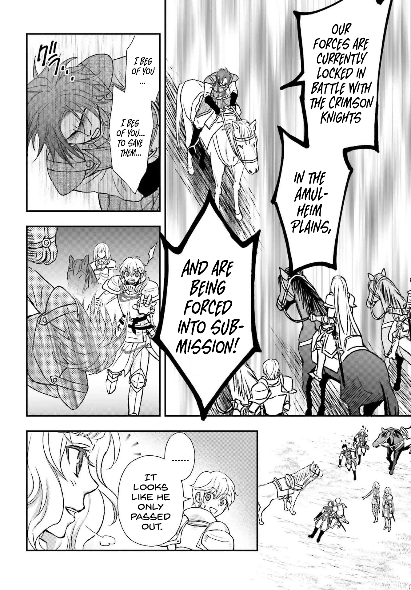 Shinigami ni Sodaterareta Shoujo wa Shikkoku no Tsurugi o Mune ni Idaku Chapter 27 page 22 - 