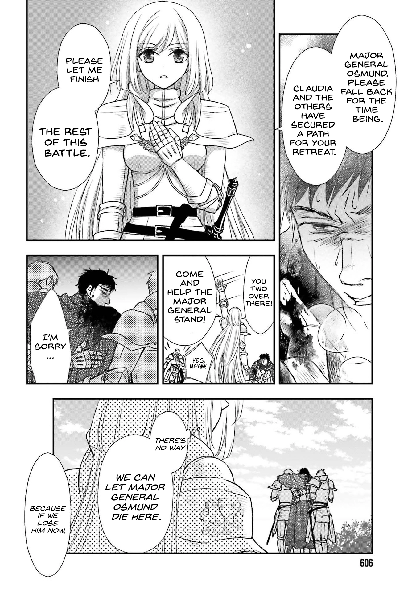 Shinigami ni Sodaterareta Shoujo wa Shikkoku no Tsurugi o Mune ni Idaku Chapter 28 page 14 - 