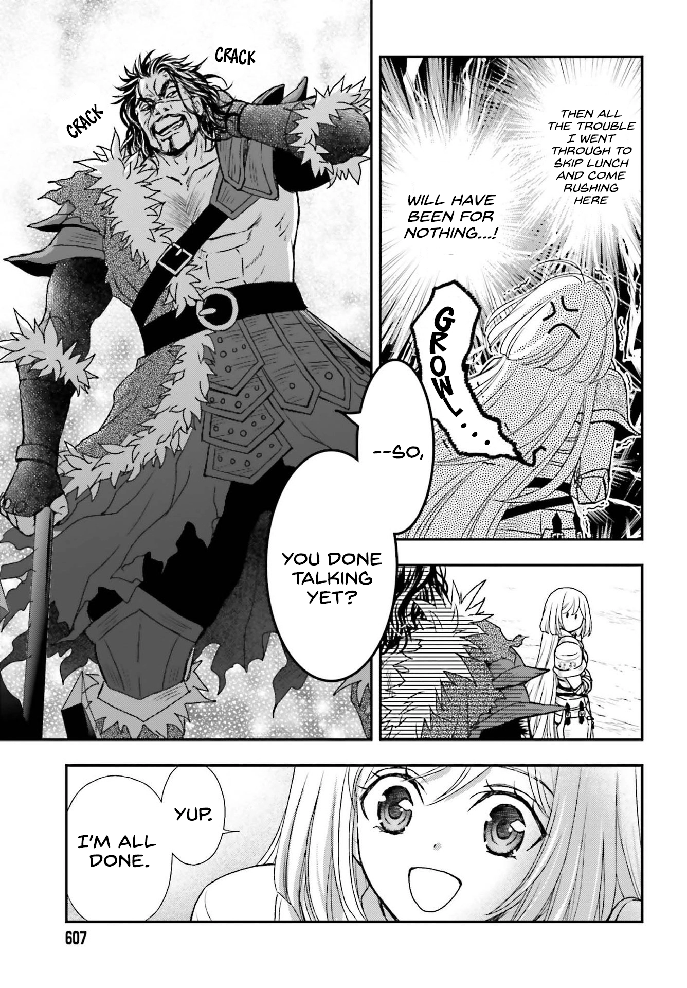 Shinigami ni Sodaterareta Shoujo wa Shikkoku no Tsurugi o Mune ni Idaku Chapter 28 page 15 - 