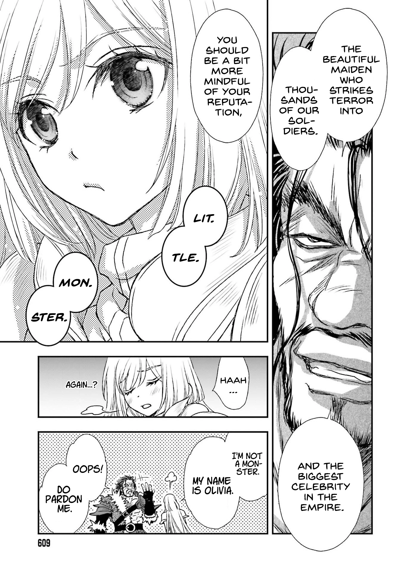 Shinigami ni Sodaterareta Shoujo wa Shikkoku no Tsurugi o Mune ni Idaku Chapter 28 page 17 - 