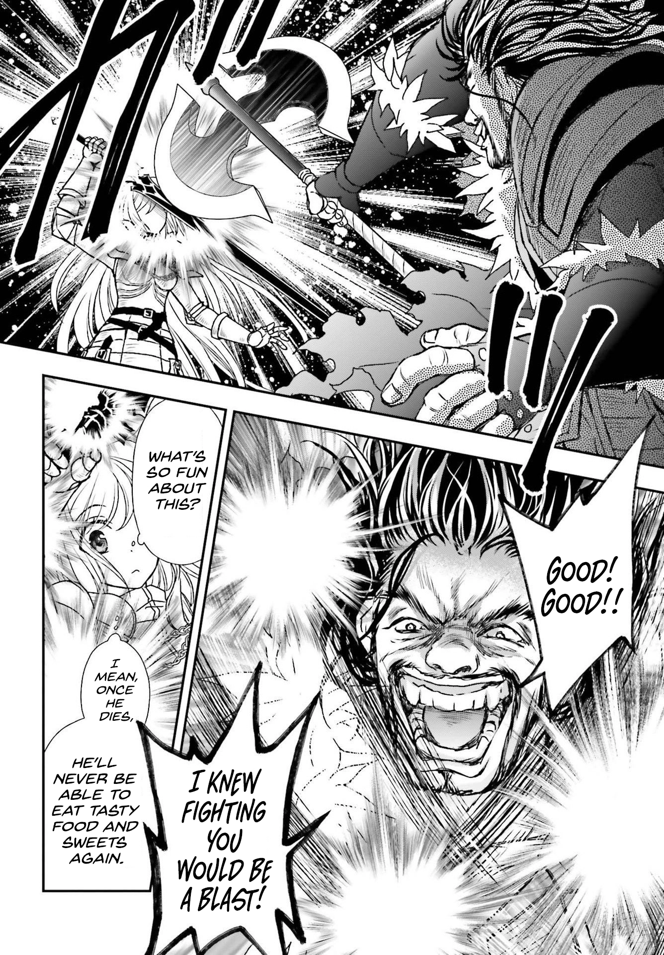 Shinigami ni Sodaterareta Shoujo wa Shikkoku no Tsurugi o Mune ni Idaku Chapter 28 page 20 - 