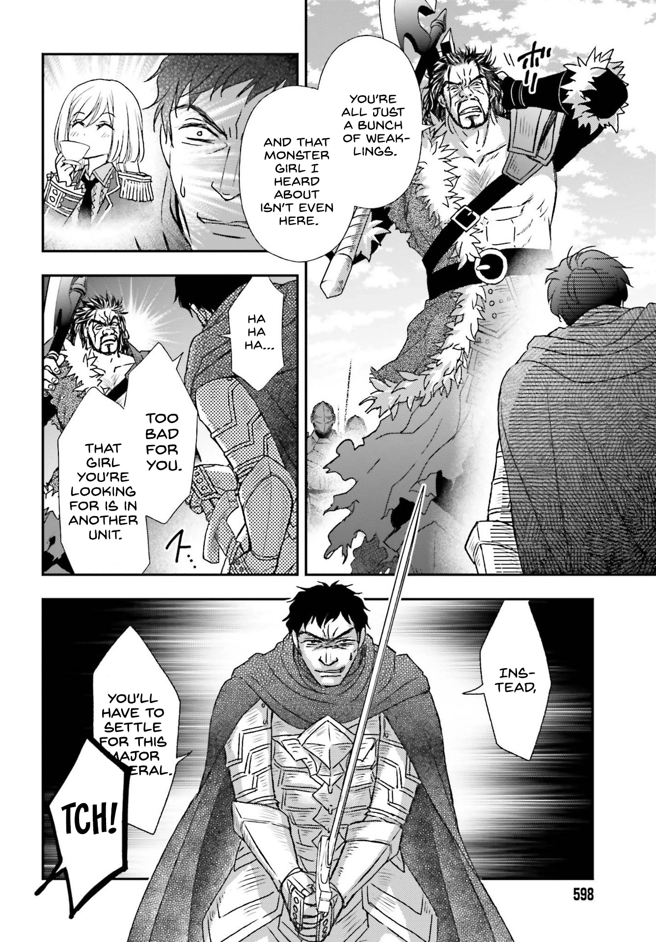 Shinigami ni Sodaterareta Shoujo wa Shikkoku no Tsurugi o Mune ni Idaku Chapter 28 page 6 - 