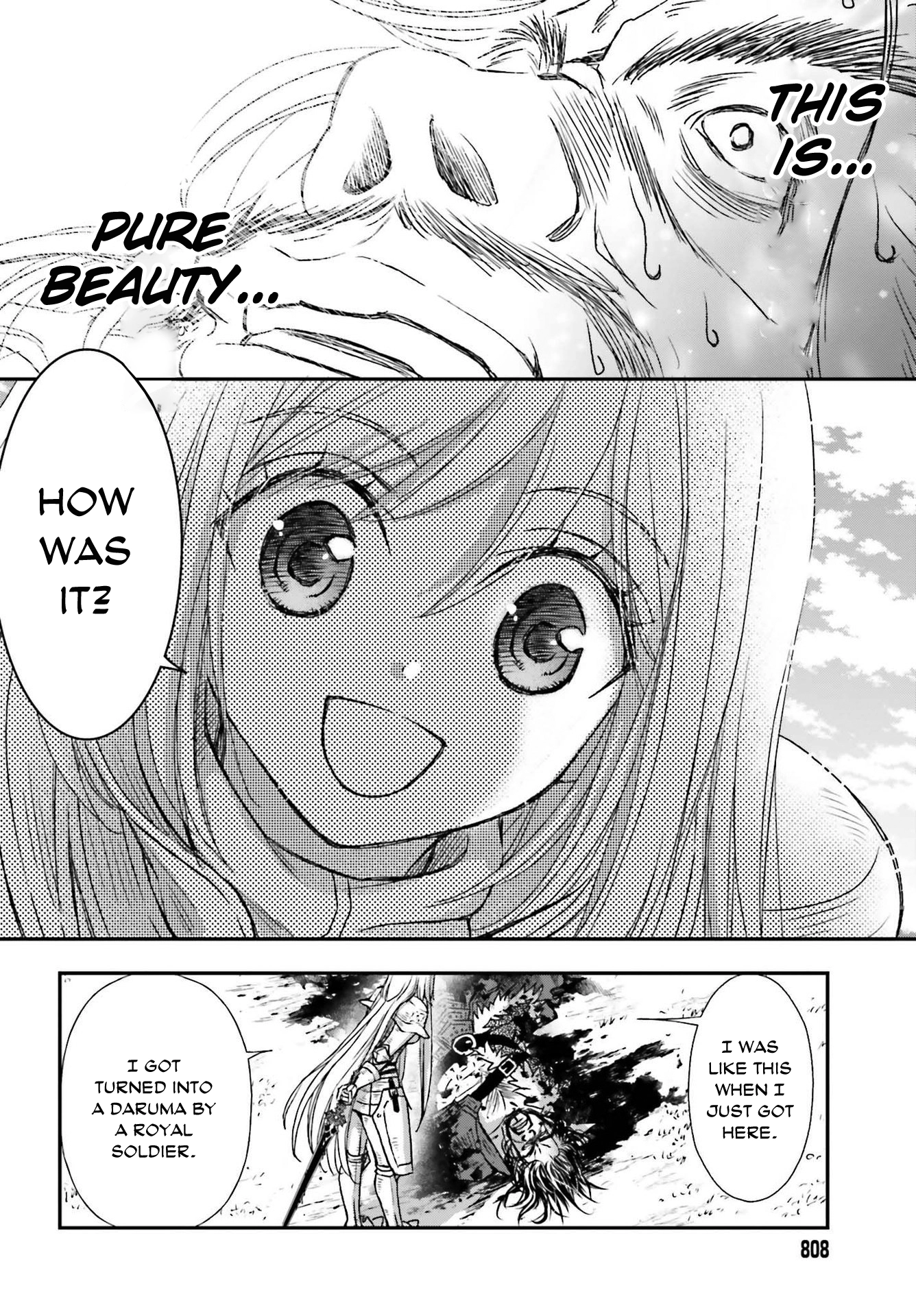 Shinigami ni Sodaterareta Shoujo wa Shikkoku no Tsurugi o Mune ni Idaku Chapter 29.1 page 22 - 