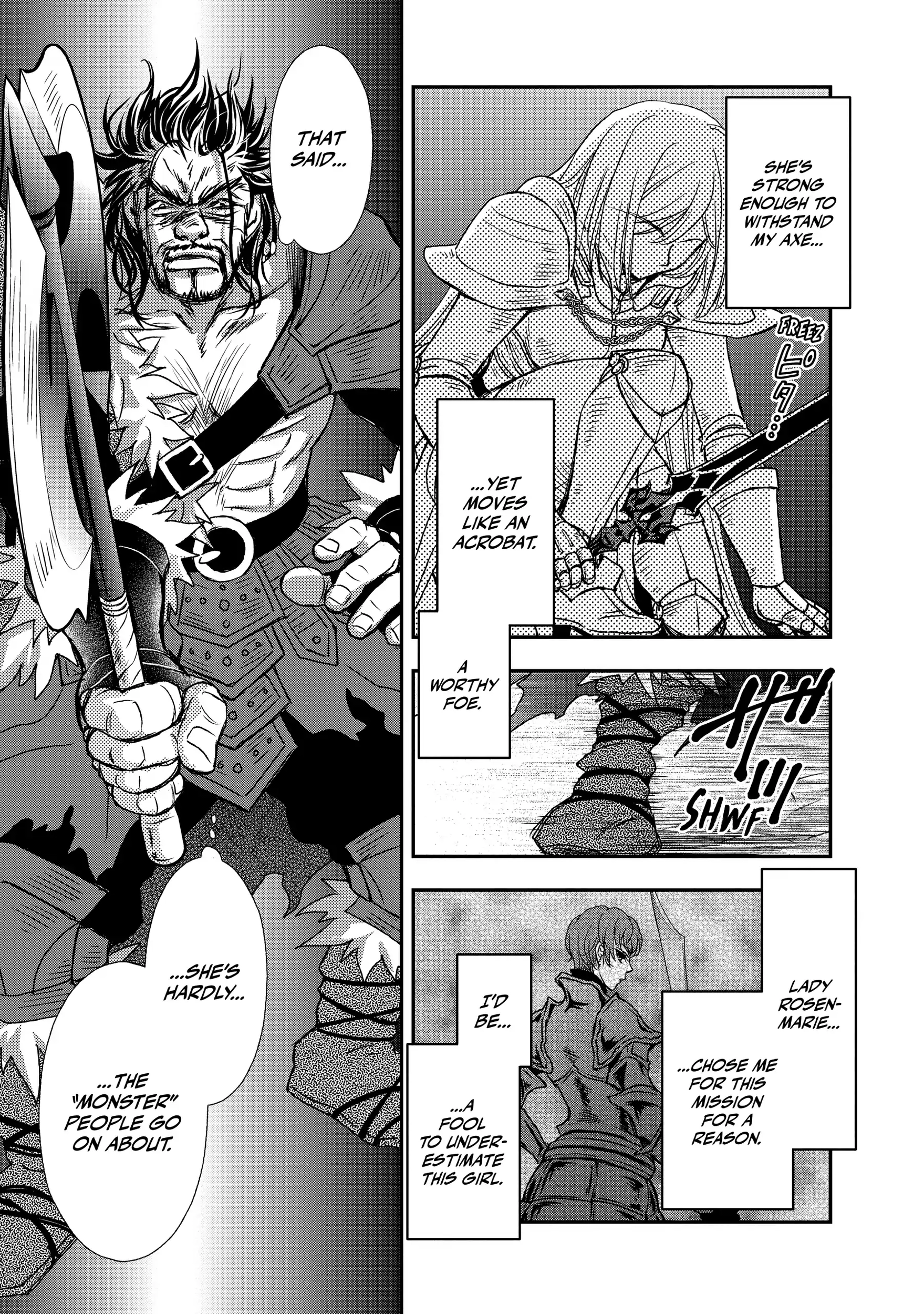 Shinigami ni Sodaterareta Shoujo wa Shikkoku no Tsurugi o Mune ni Idaku Chapter 29 page 11 - 