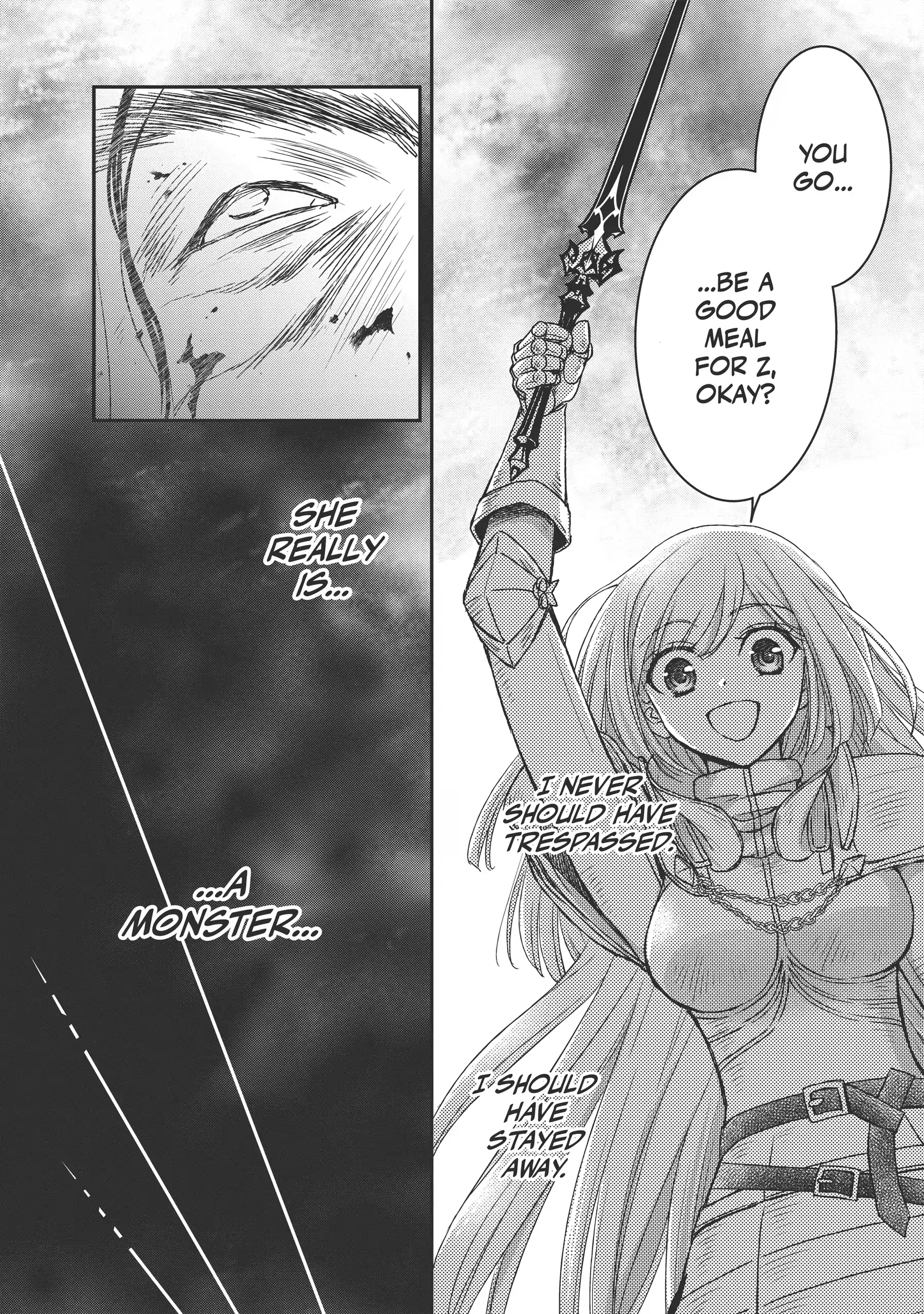 Shinigami ni Sodaterareta Shoujo wa Shikkoku no Tsurugi o Mune ni Idaku Chapter 29 page 24 - 