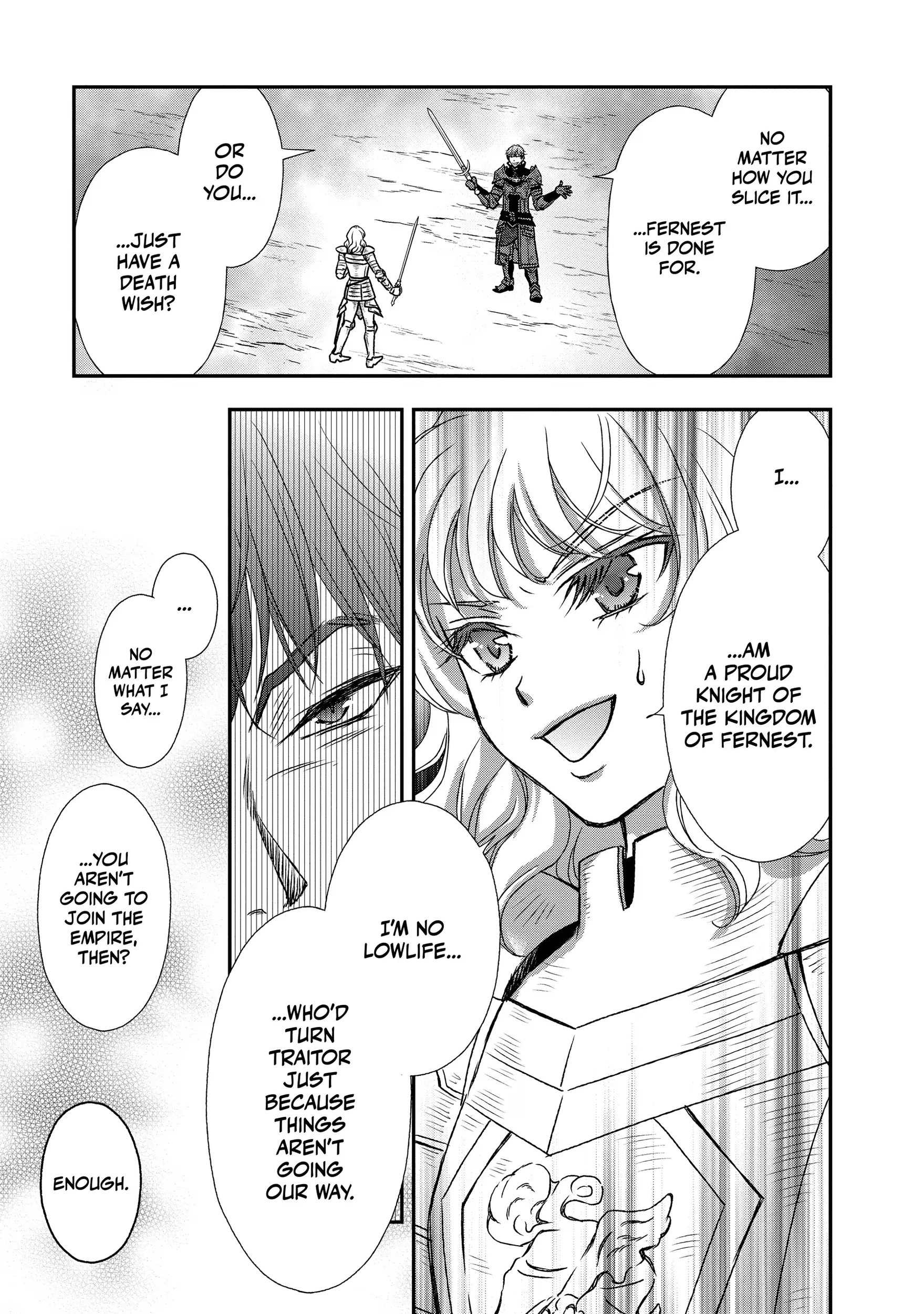 Shinigami ni Sodaterareta Shoujo wa Shikkoku no Tsurugi o Mune ni Idaku Chapter 29 page 27 - 