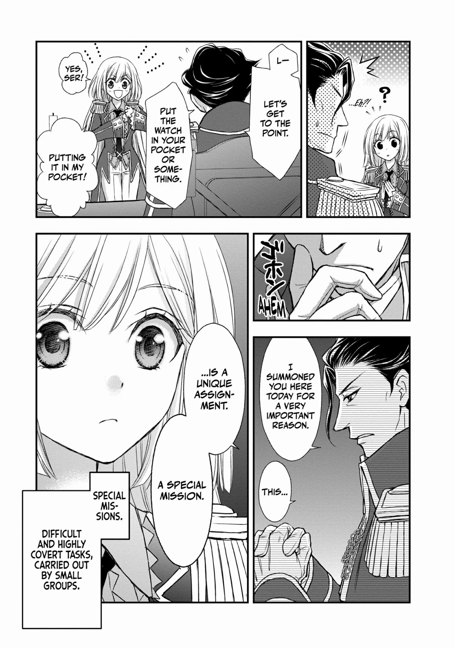 Shinigami ni Sodaterareta Shoujo wa Shikkoku no Tsurugi o Mune ni Idaku Chapter 3 page 21 - 