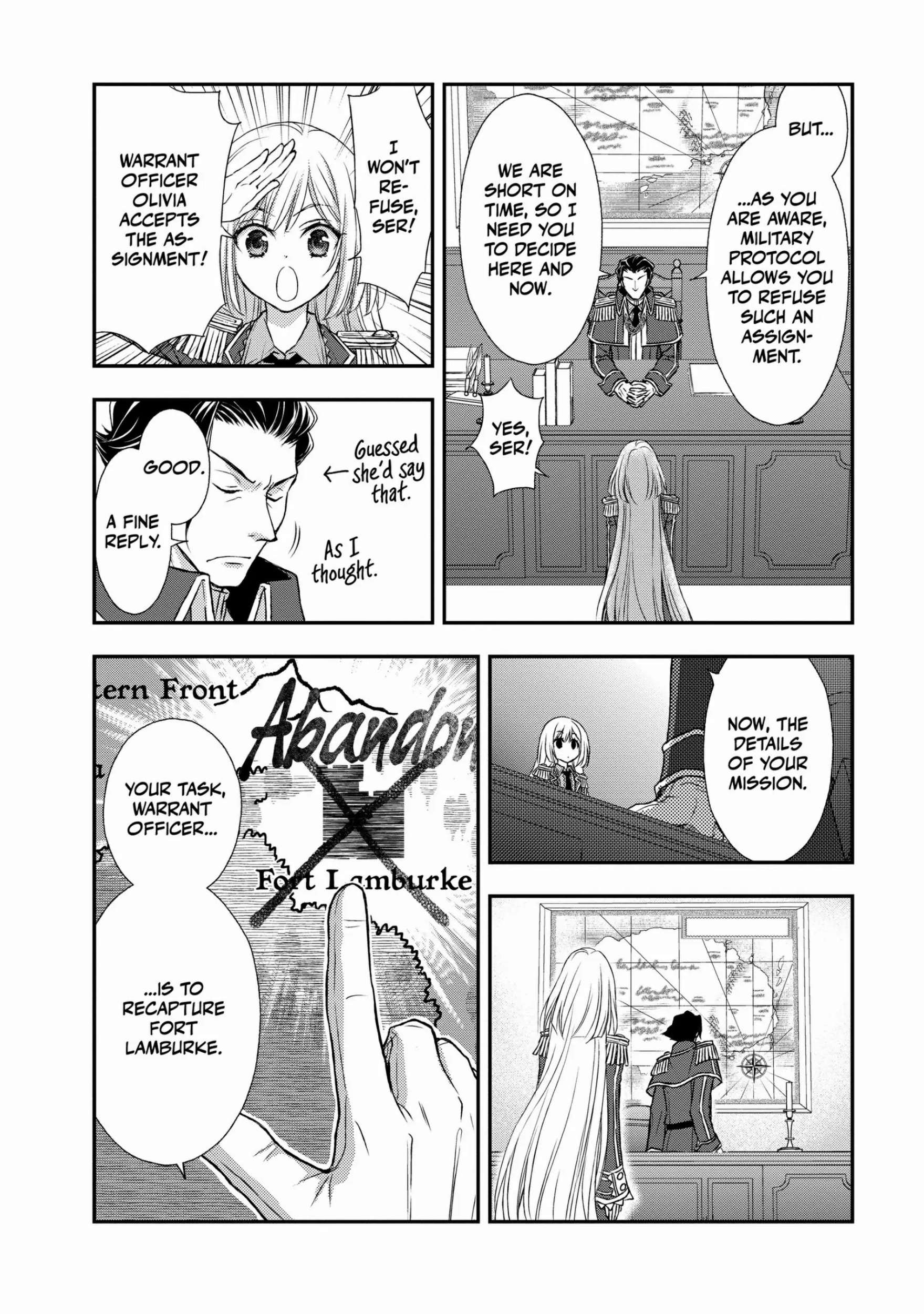Shinigami ni Sodaterareta Shoujo wa Shikkoku no Tsurugi o Mune ni Idaku Chapter 3 page 22 - 