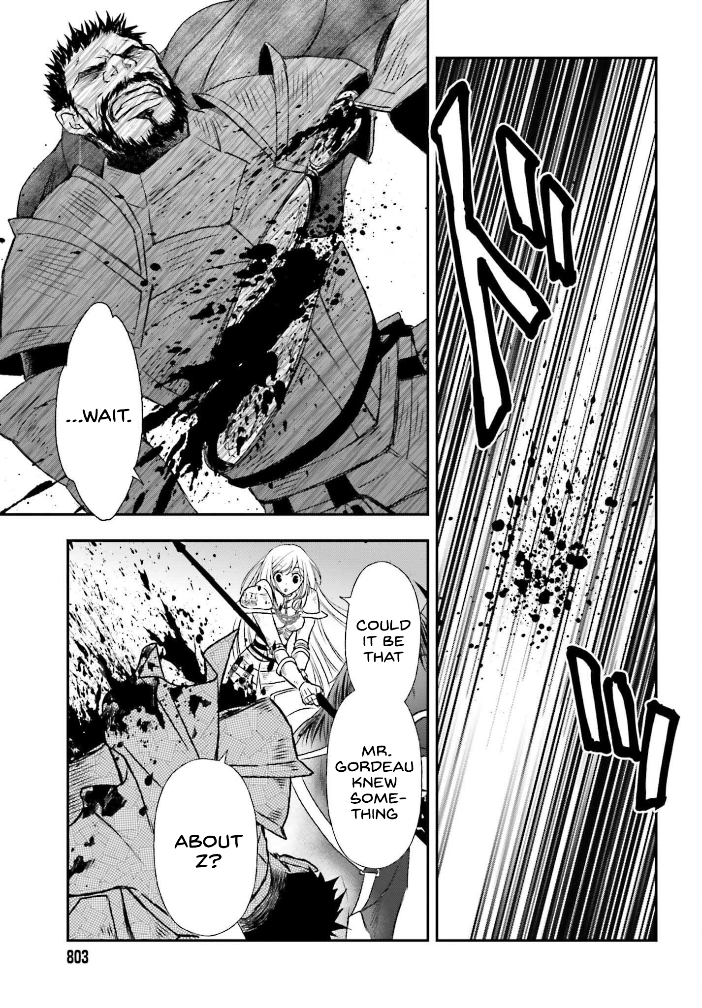 Shinigami ni Sodaterareta Shoujo wa Shikkoku no Tsurugi o Mune ni Idaku Chapter 30 page 5 - 
