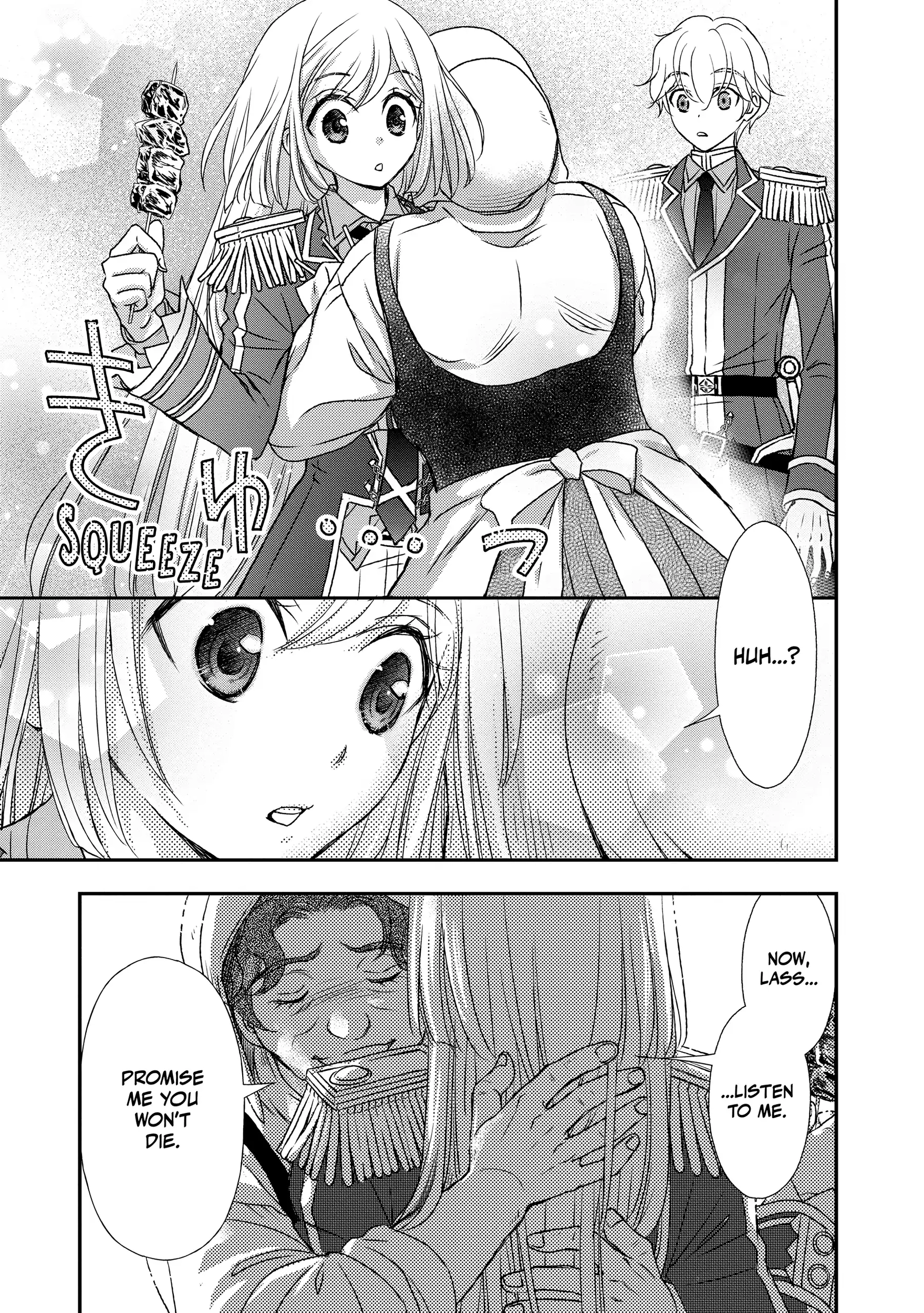 Shinigami ni Sodaterareta Shoujo wa Shikkoku no Tsurugi o Mune ni Idaku Chapter 32 page 13 - 
