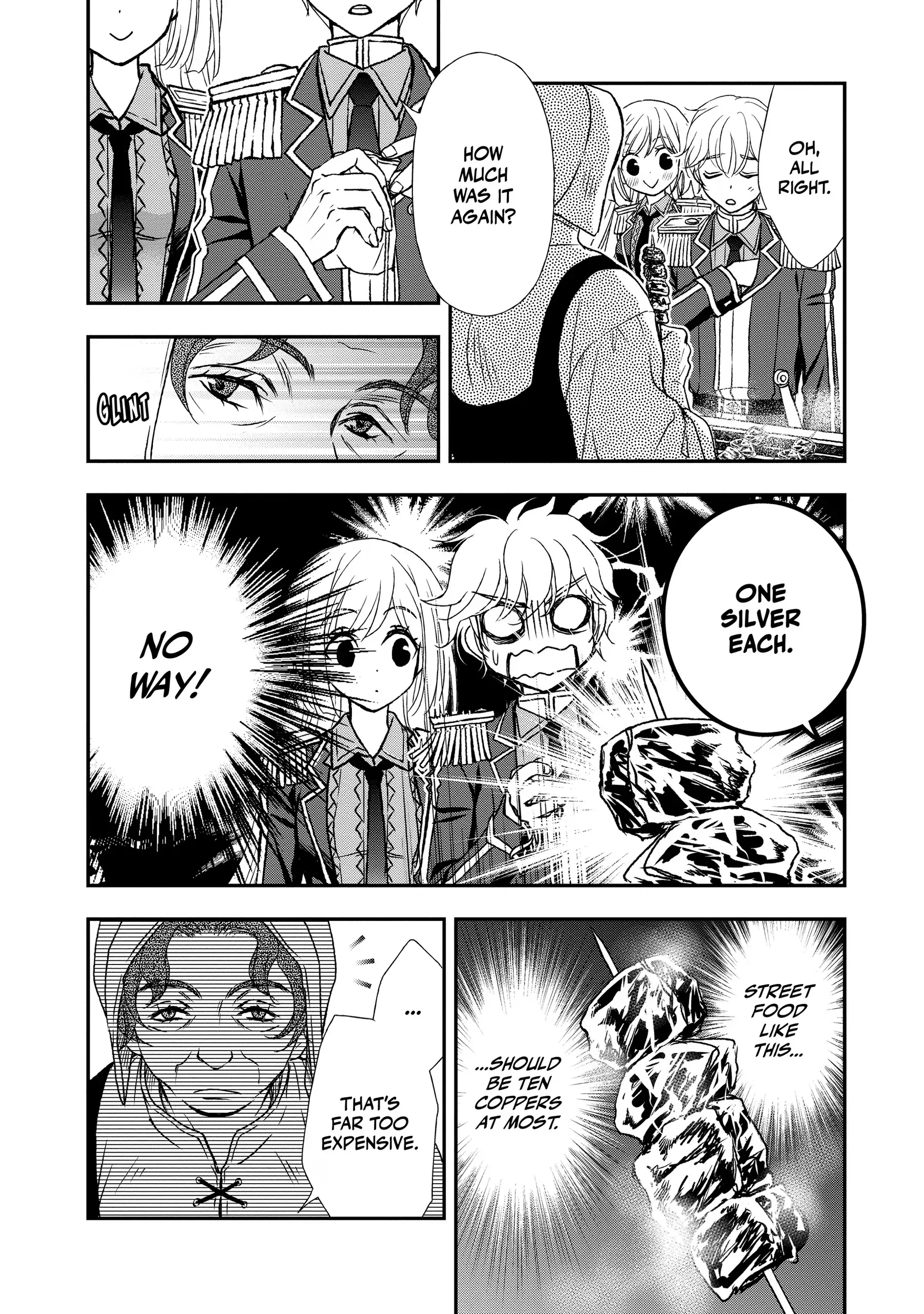 Shinigami ni Sodaterareta Shoujo wa Shikkoku no Tsurugi o Mune ni Idaku Chapter 32 page 4 - 