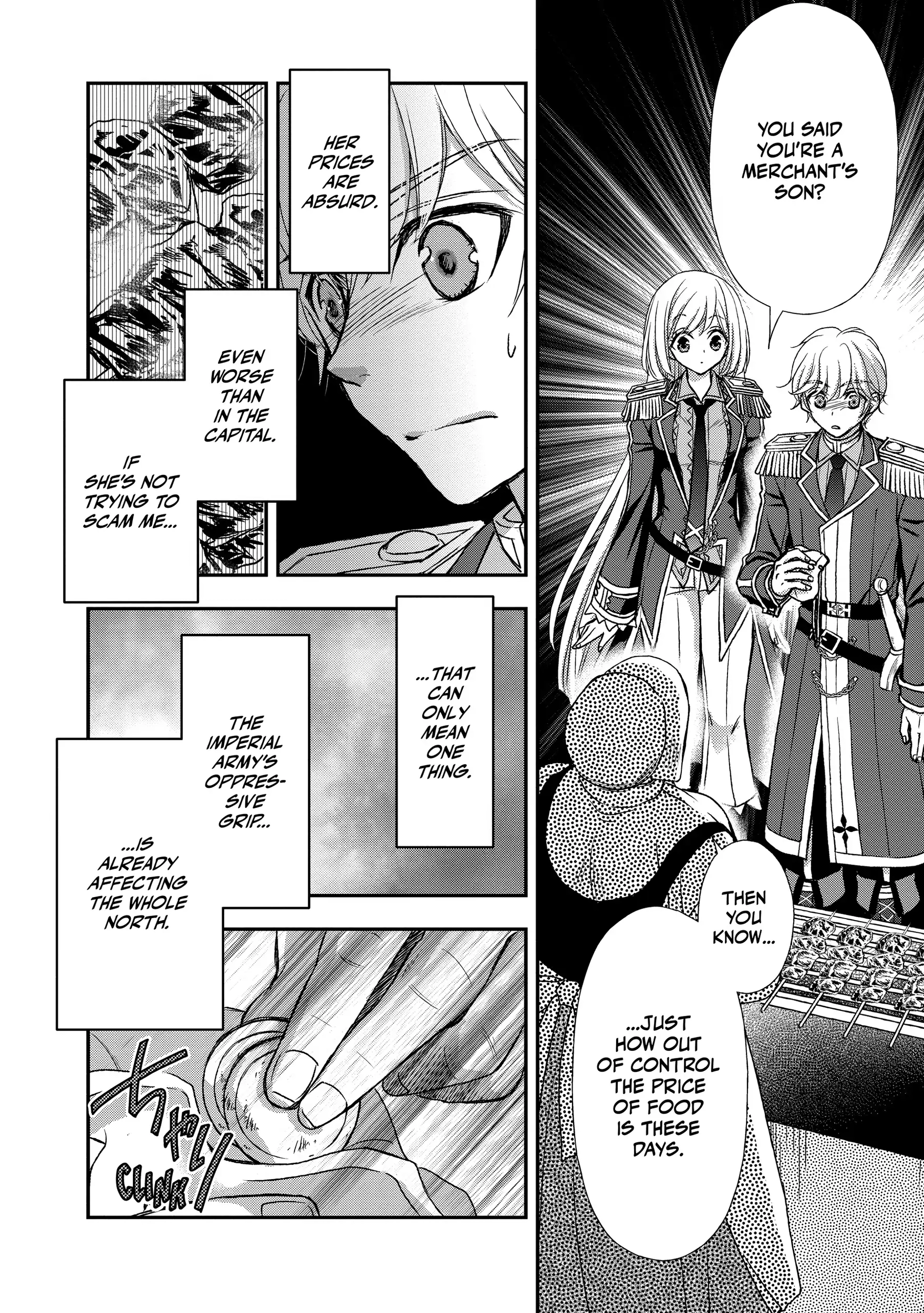 Shinigami ni Sodaterareta Shoujo wa Shikkoku no Tsurugi o Mune ni Idaku Chapter 32 page 6 - 