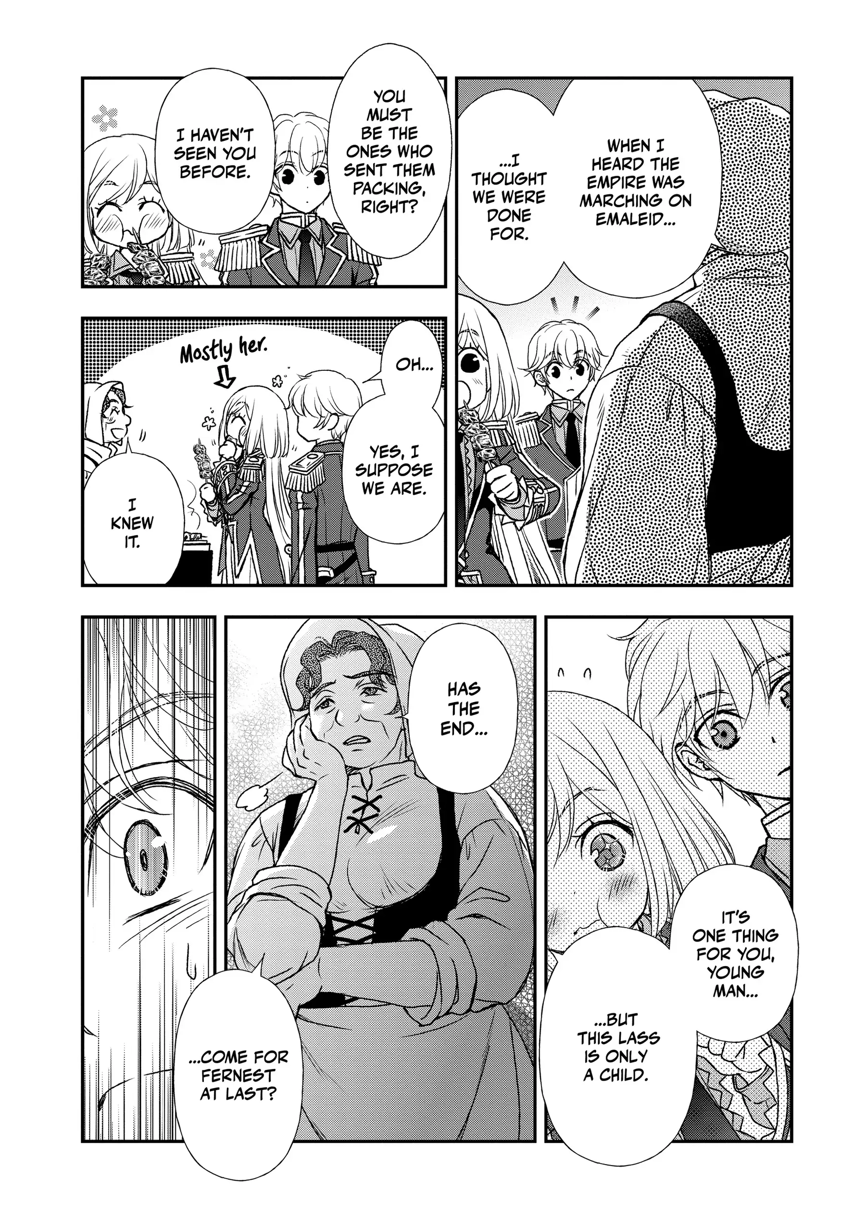 Shinigami ni Sodaterareta Shoujo wa Shikkoku no Tsurugi o Mune ni Idaku Chapter 32 page 8 - 