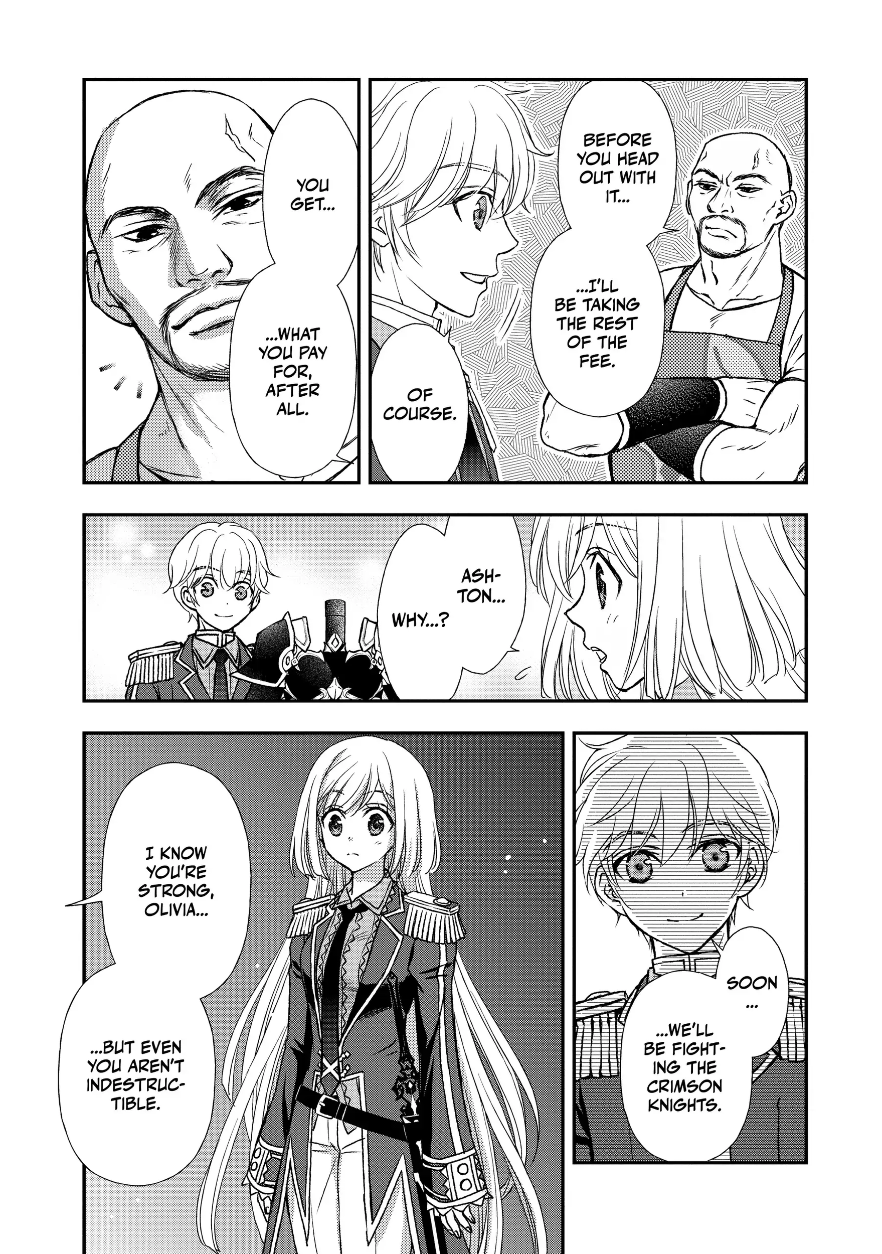 Shinigami ni Sodaterareta Shoujo wa Shikkoku no Tsurugi o Mune ni Idaku Chapter 33 page 2 - 