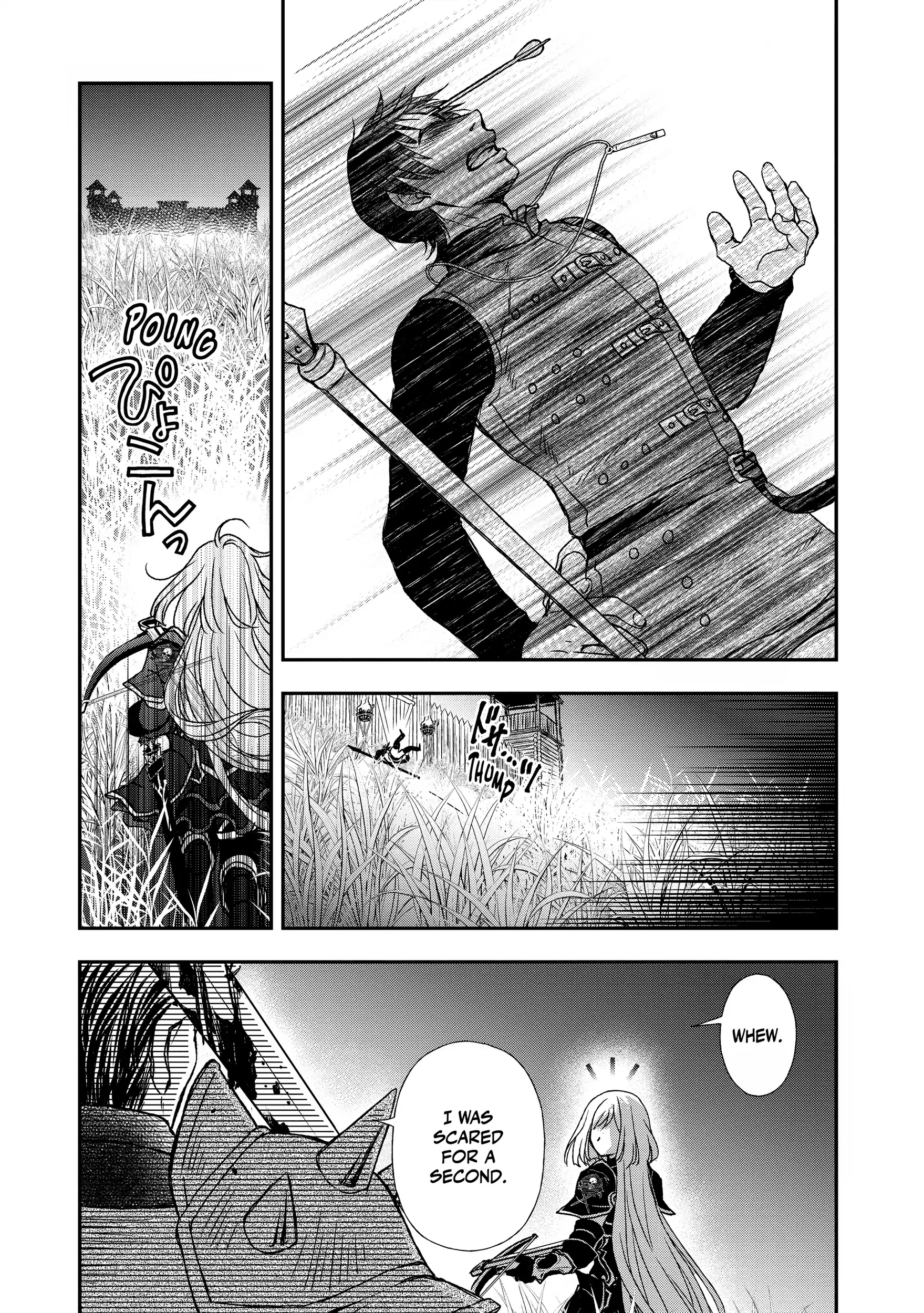 Shinigami ni Sodaterareta Shoujo wa Shikkoku no Tsurugi o Mune ni Idaku Chapter 33 page 13 - 