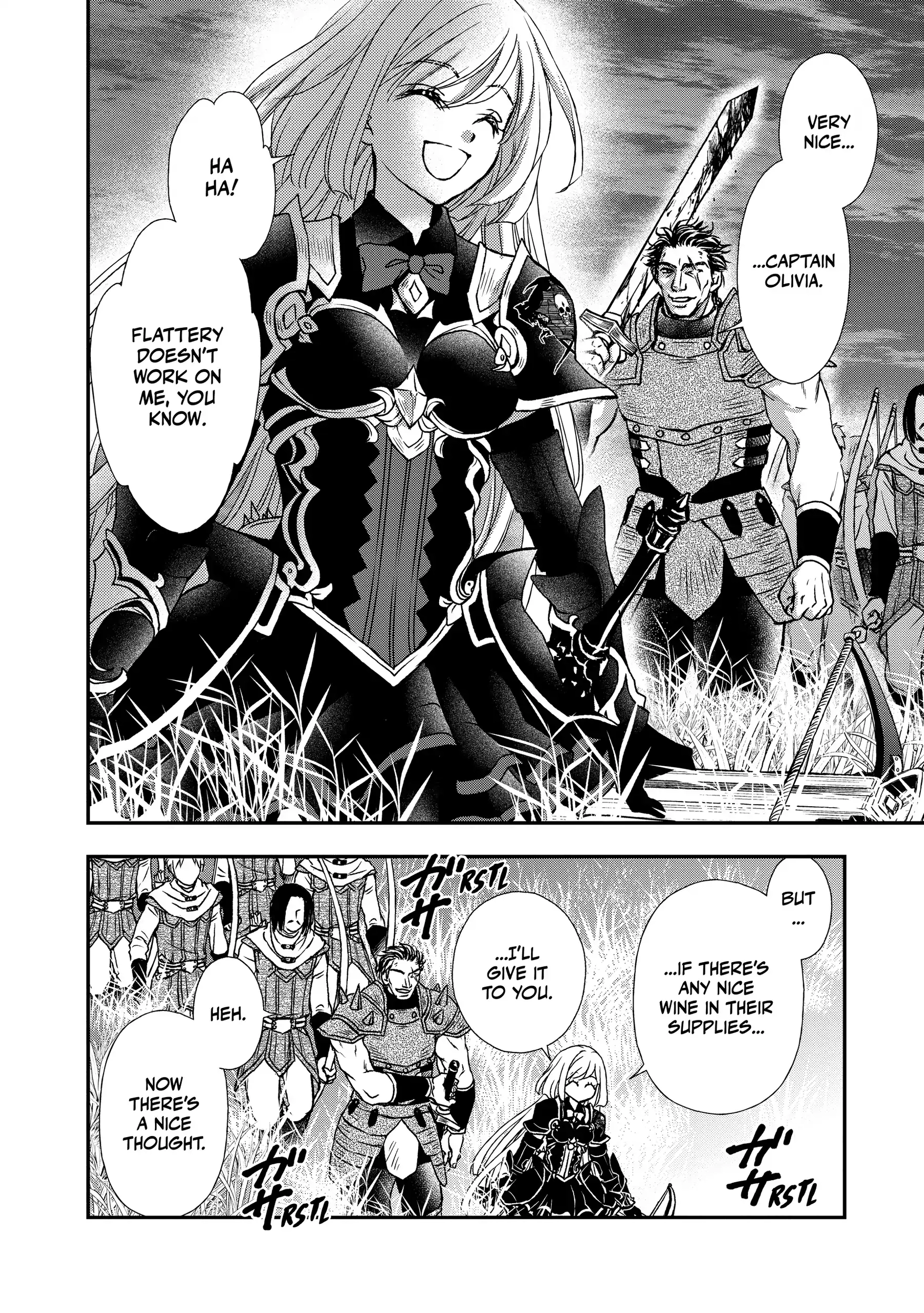 Shinigami ni Sodaterareta Shoujo wa Shikkoku no Tsurugi o Mune ni Idaku Chapter 33 page 14 - 