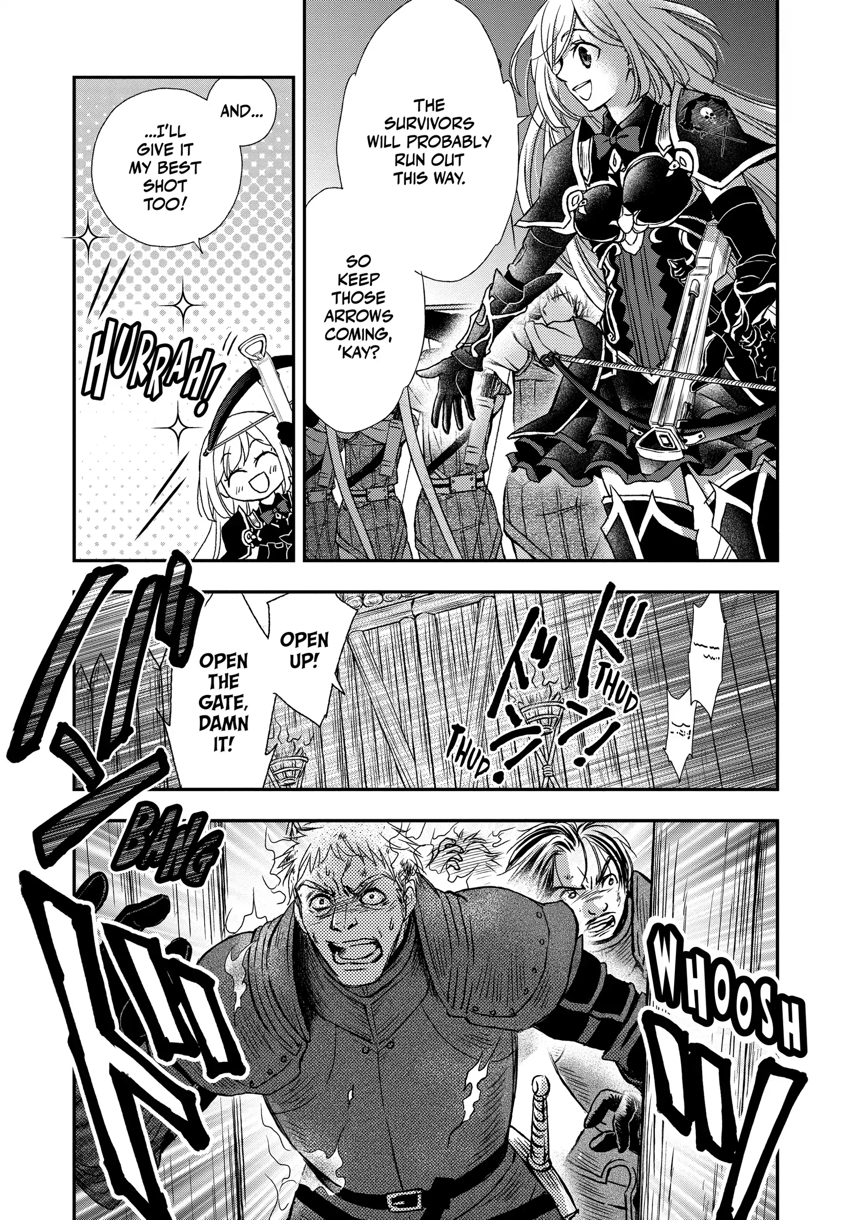 Shinigami ni Sodaterareta Shoujo wa Shikkoku no Tsurugi o Mune ni Idaku Chapter 33 page 19 - 