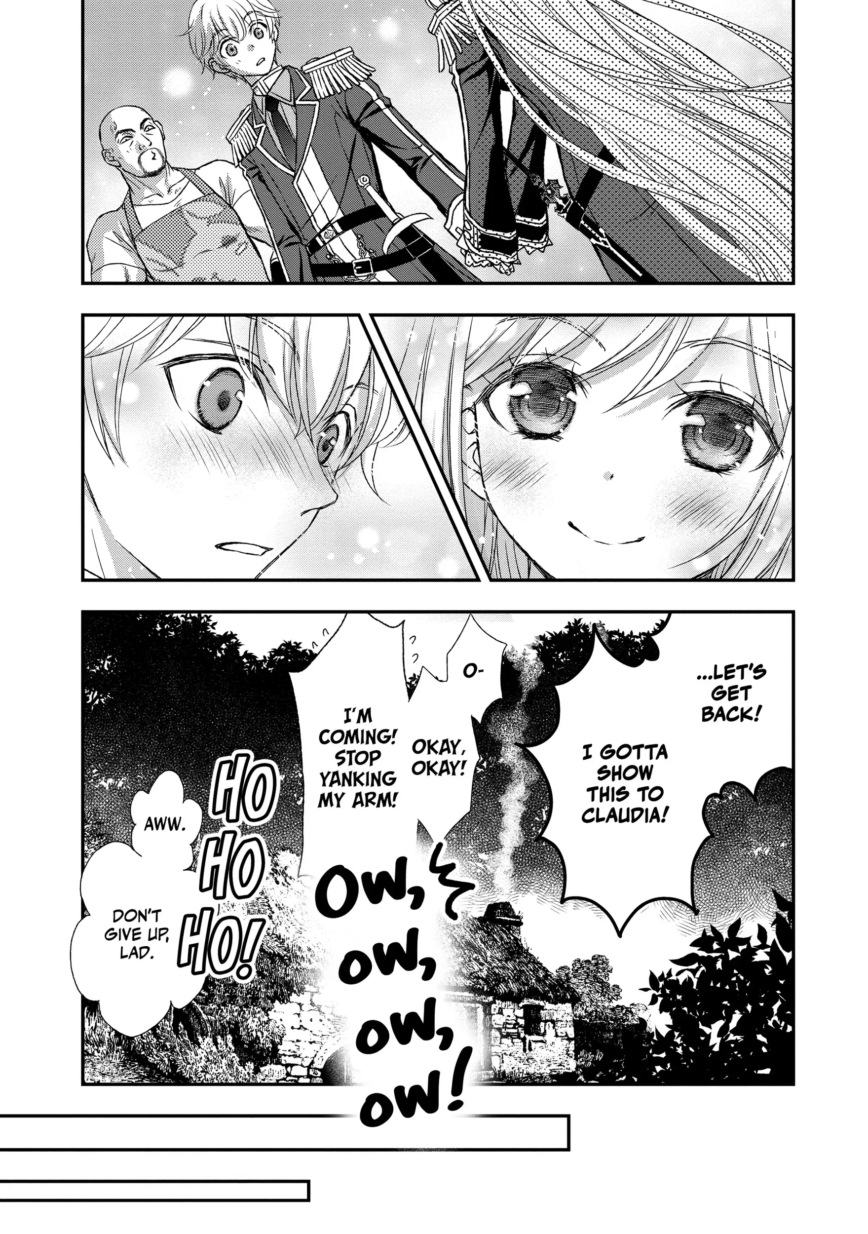Shinigami ni Sodaterareta Shoujo wa Shikkoku no Tsurugi o Mune ni Idaku Chapter 33 page 8 - 