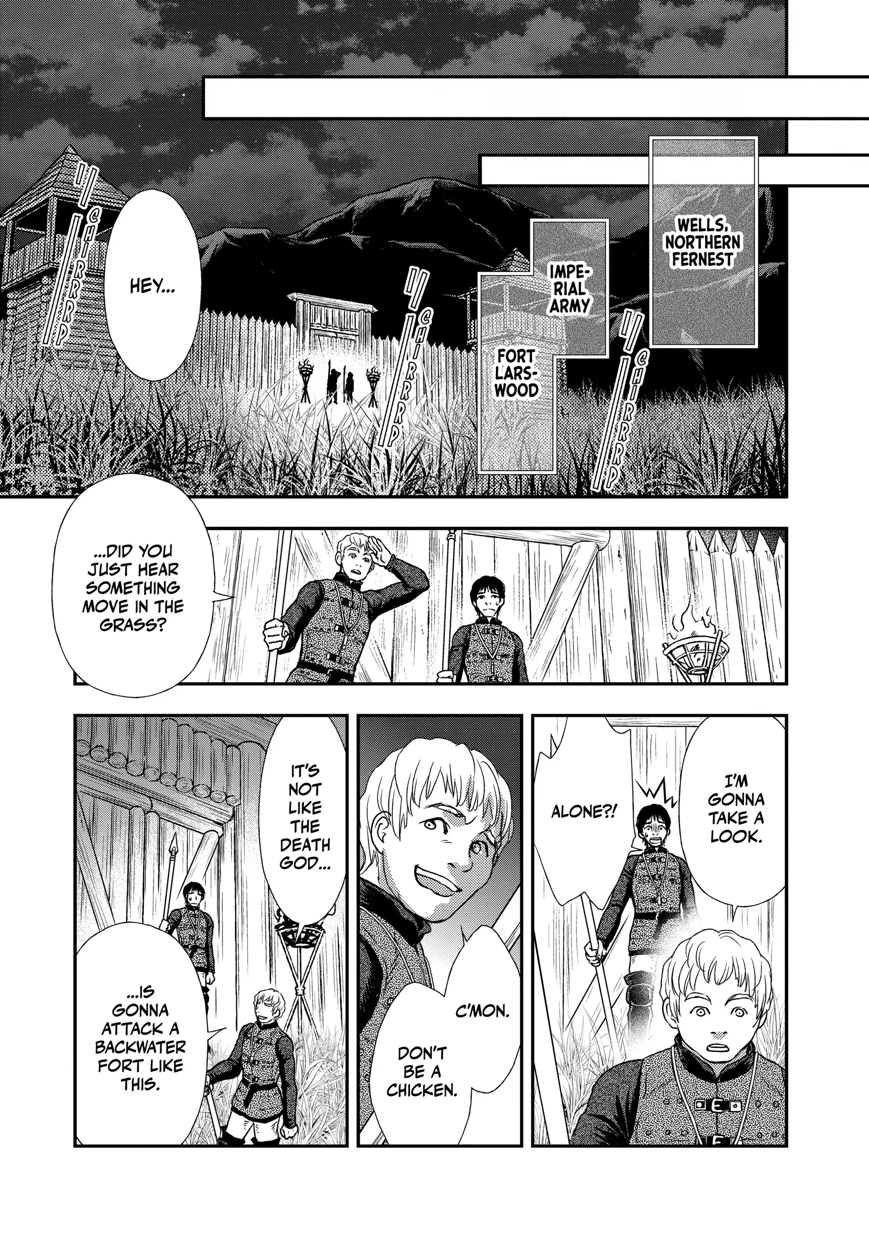Shinigami ni Sodaterareta Shoujo wa Shikkoku no Tsurugi o Mune ni Idaku Chapter 33 page 9 - 