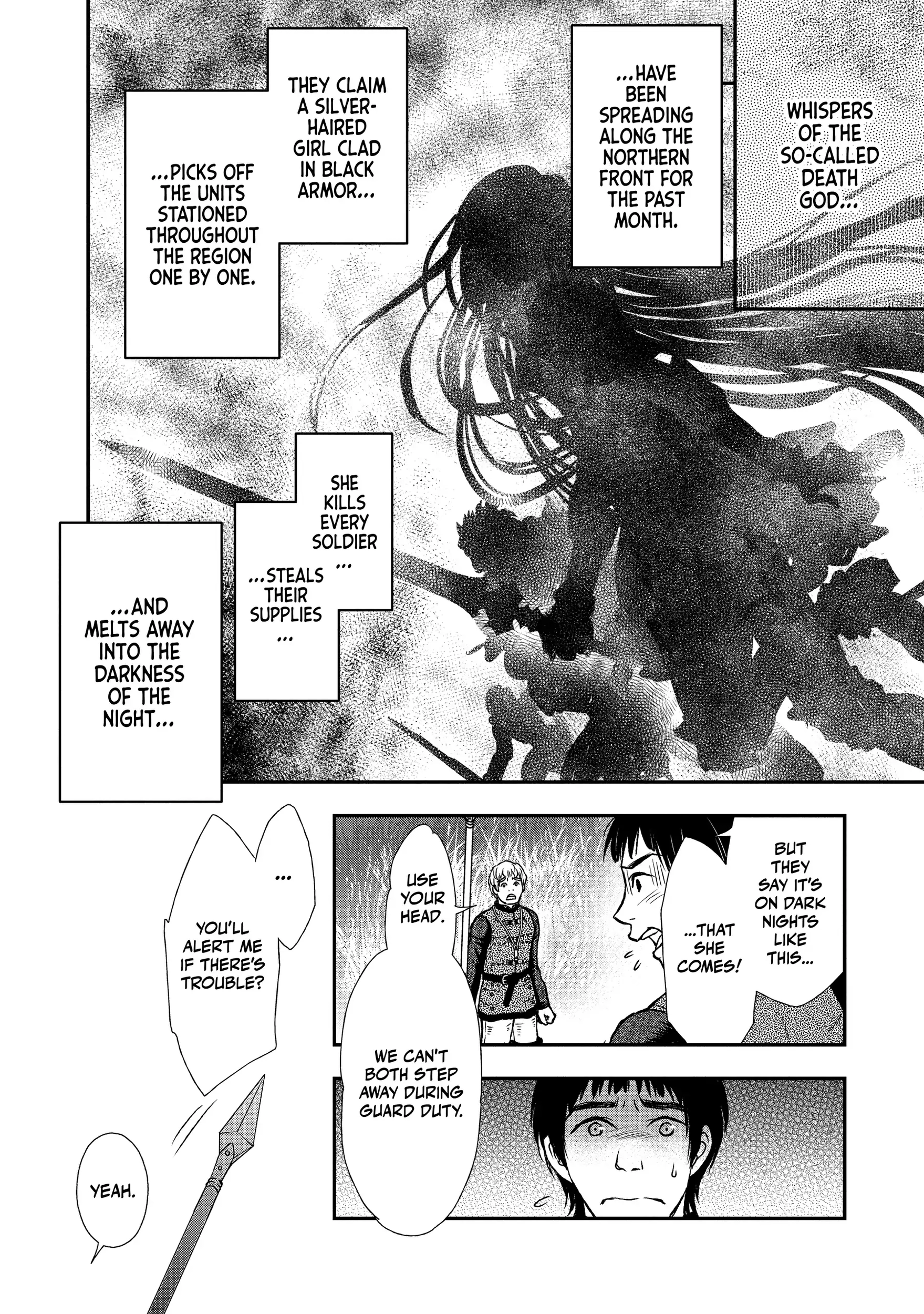 Shinigami ni Sodaterareta Shoujo wa Shikkoku no Tsurugi o Mune ni Idaku Chapter 33 page 10 - 