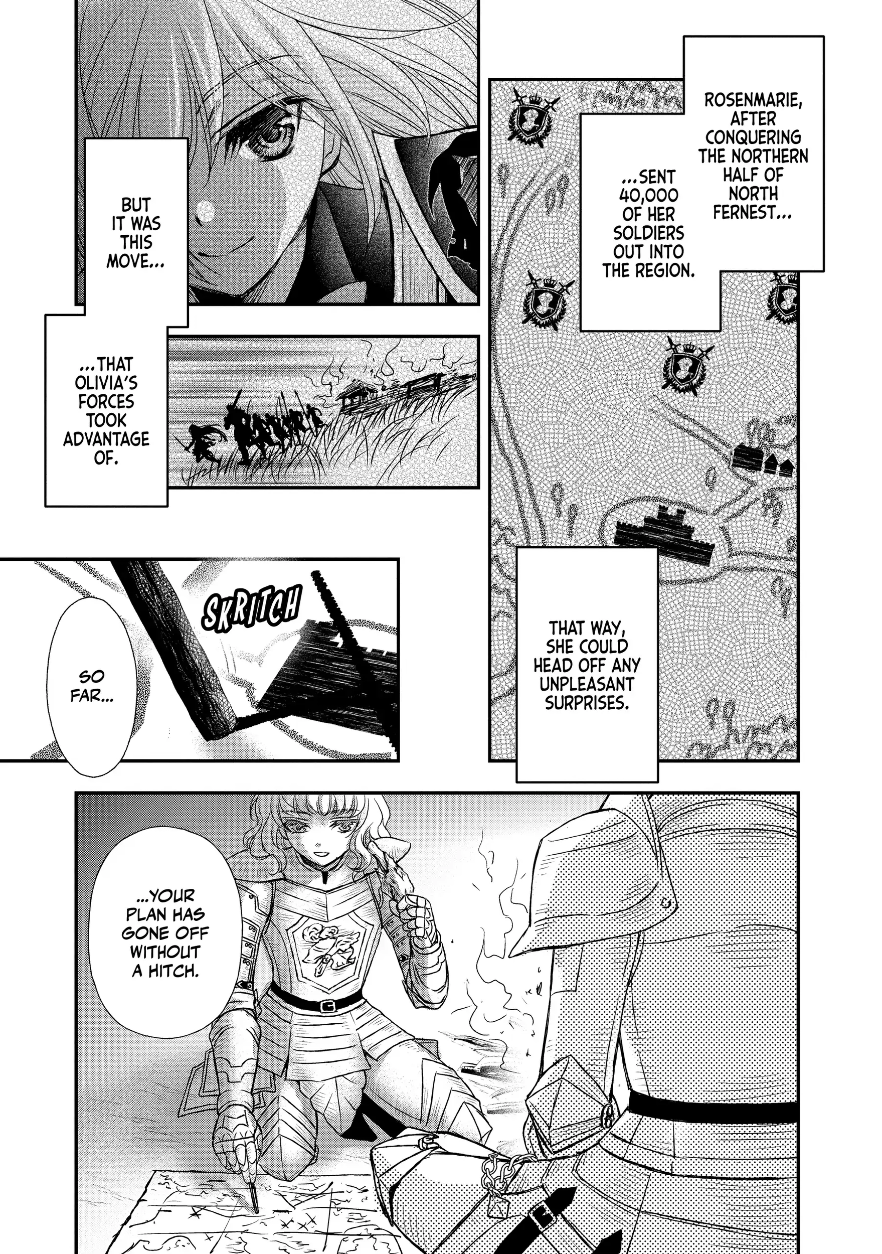 Shinigami ni Sodaterareta Shoujo wa Shikkoku no Tsurugi o Mune ni Idaku Chapter 34 page 1 - 