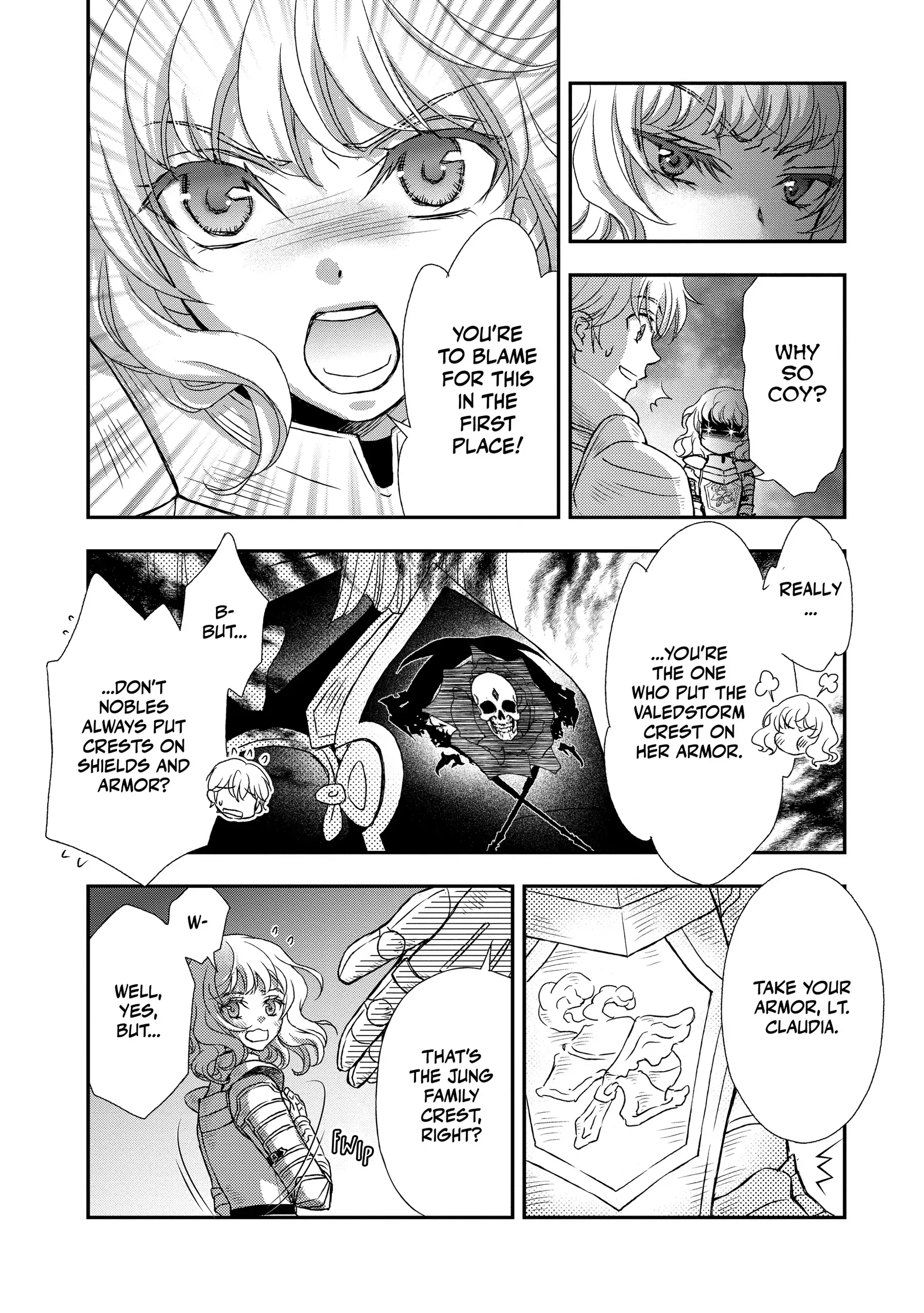 Shinigami ni Sodaterareta Shoujo wa Shikkoku no Tsurugi o Mune ni Idaku Chapter 34 page 12 - 
