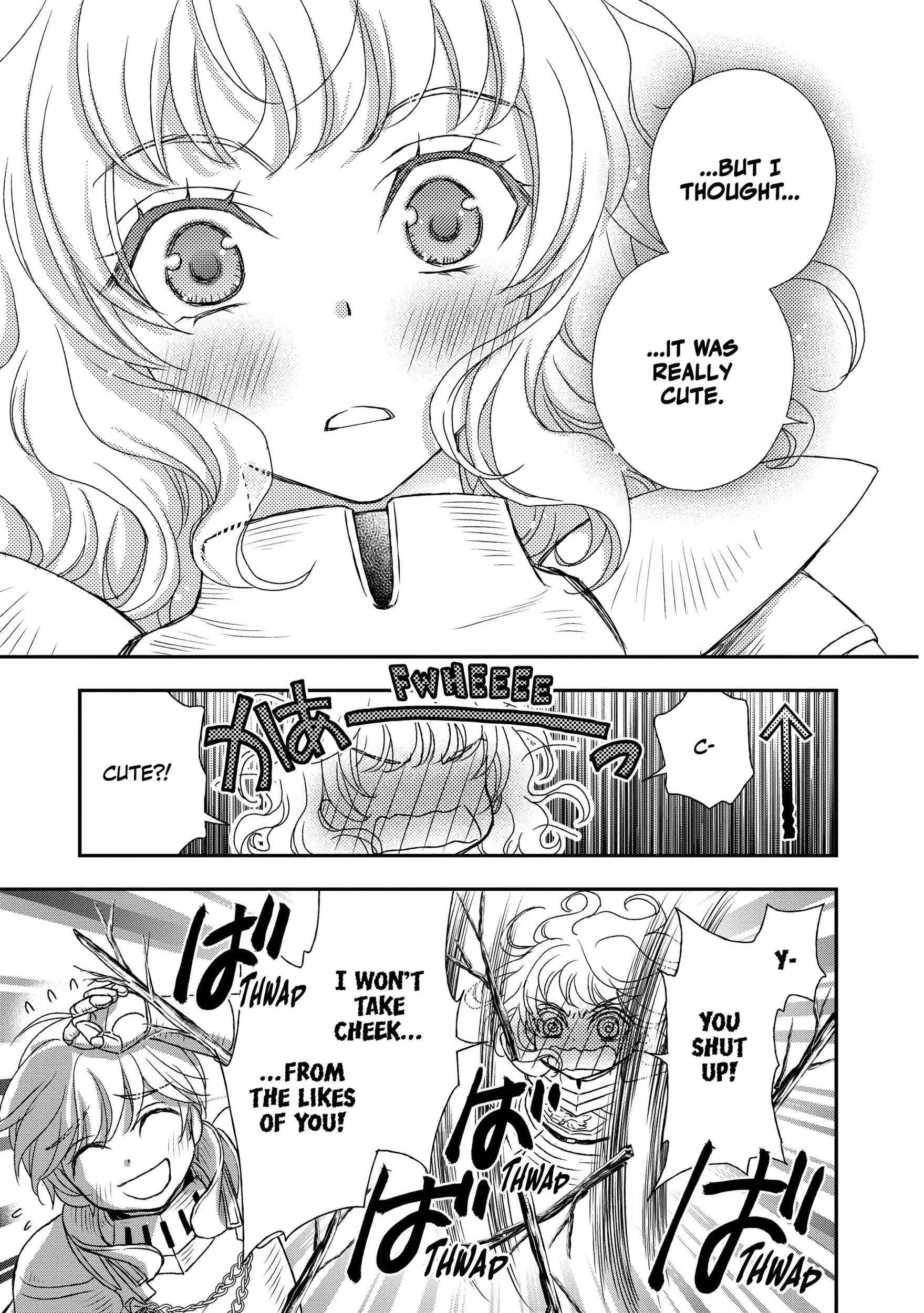 Shinigami ni Sodaterareta Shoujo wa Shikkoku no Tsurugi o Mune ni Idaku Chapter 34 page 17 - 