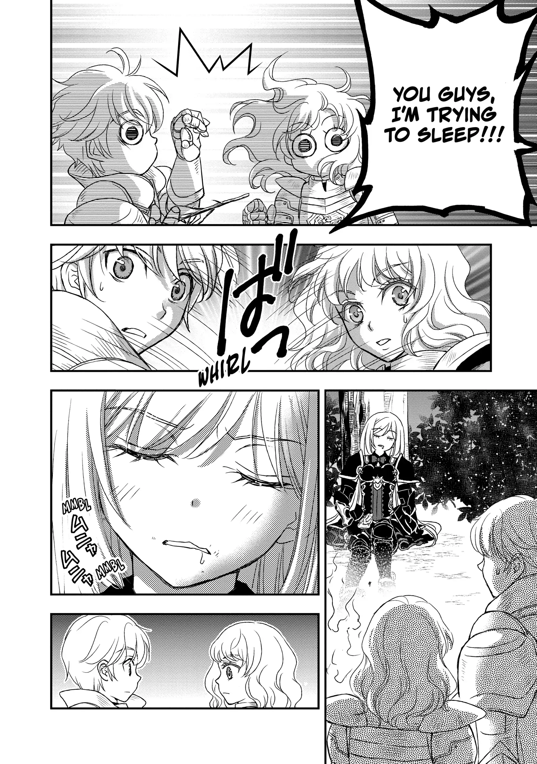 Shinigami ni Sodaterareta Shoujo wa Shikkoku no Tsurugi o Mune ni Idaku Chapter 34 page 18 - 