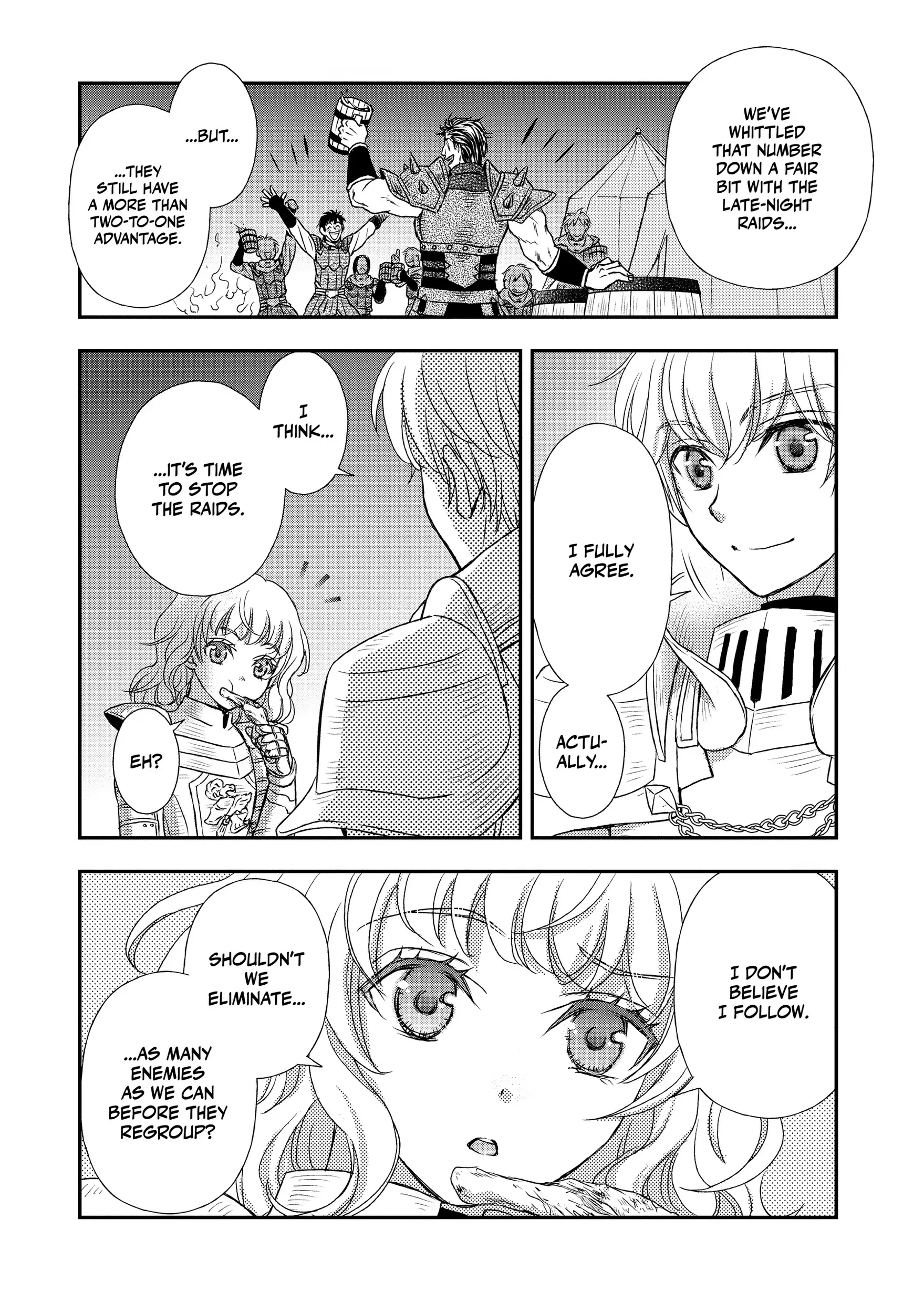 Shinigami ni Sodaterareta Shoujo wa Shikkoku no Tsurugi o Mune ni Idaku Chapter 34 page 3 - 