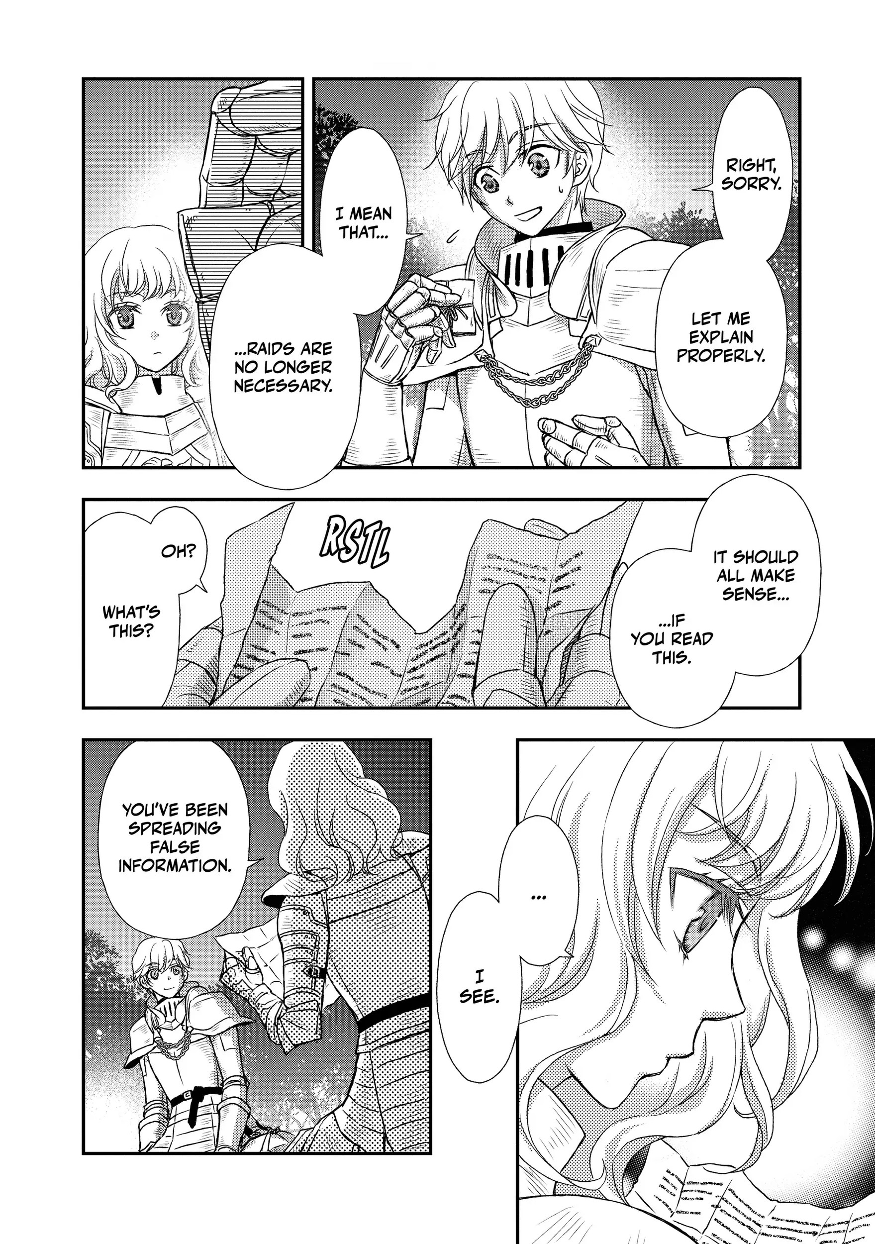 Shinigami ni Sodaterareta Shoujo wa Shikkoku no Tsurugi o Mune ni Idaku Chapter 34 page 4 - 