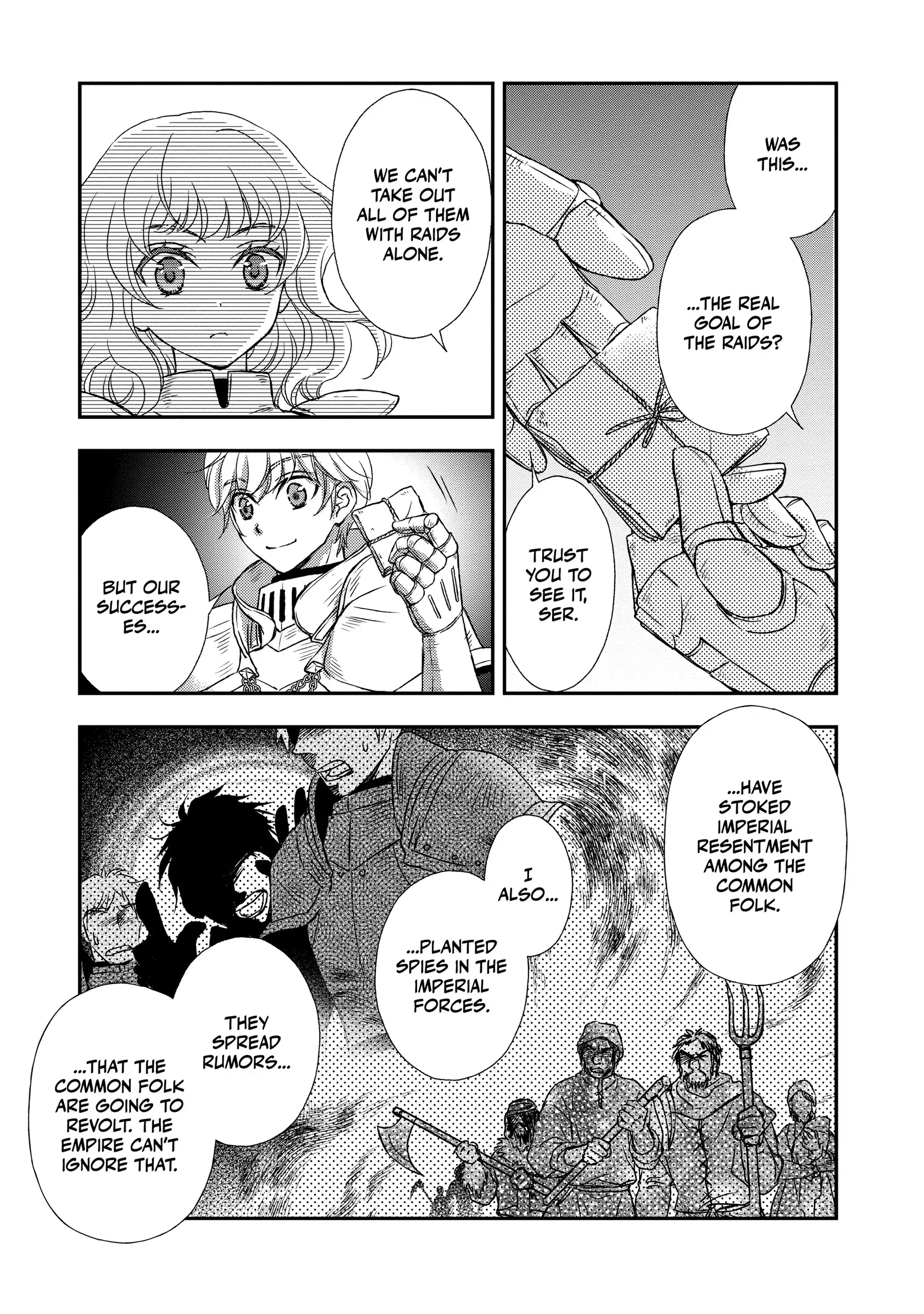 Shinigami ni Sodaterareta Shoujo wa Shikkoku no Tsurugi o Mune ni Idaku Chapter 34 page 5 - 