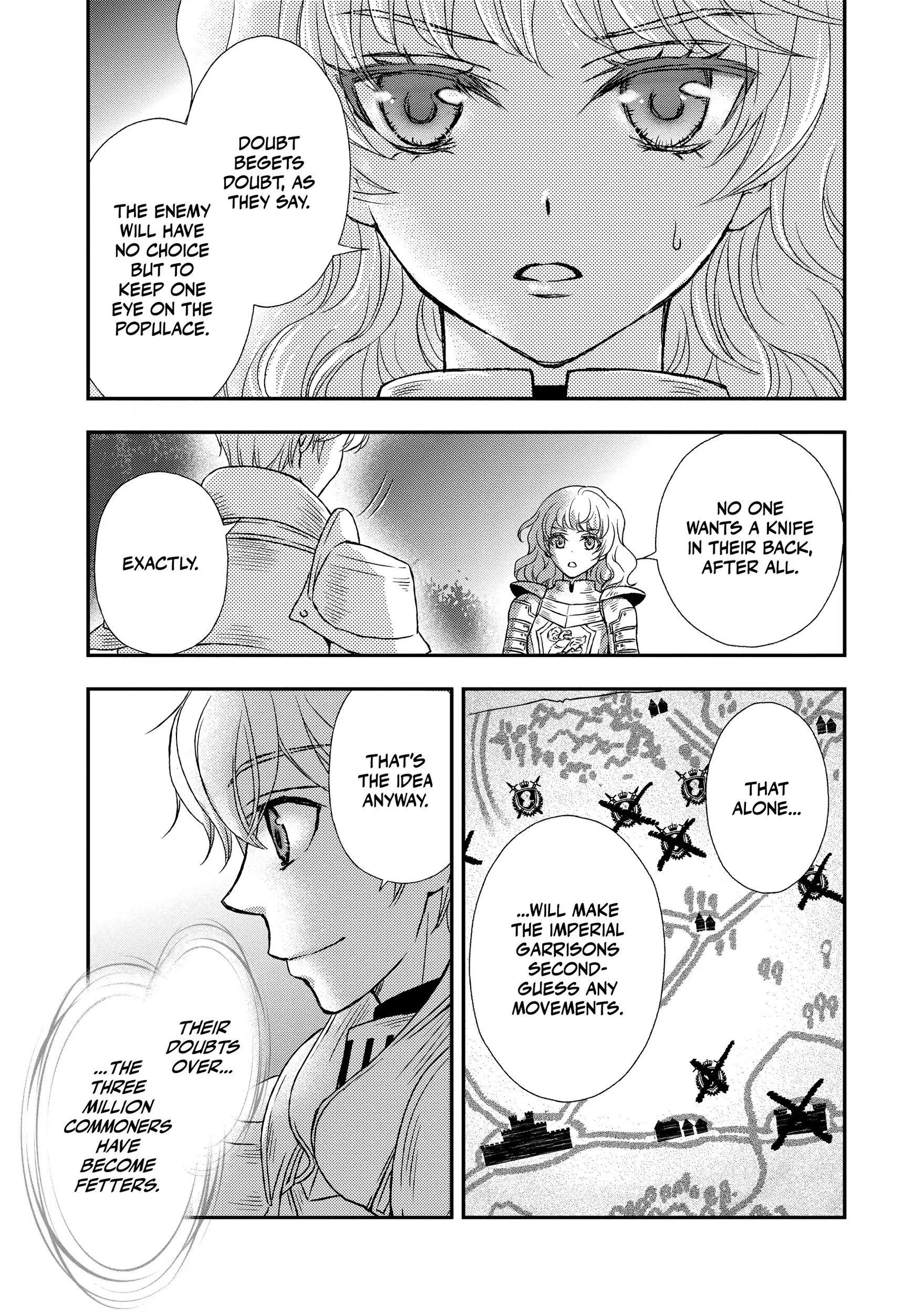 Shinigami ni Sodaterareta Shoujo wa Shikkoku no Tsurugi o Mune ni Idaku Chapter 34 page 6 - 