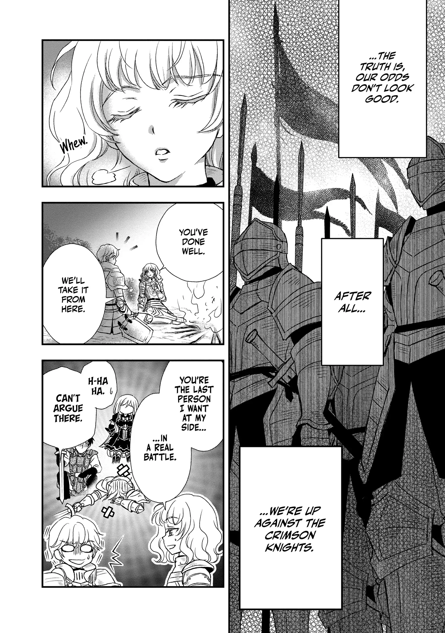 Shinigami ni Sodaterareta Shoujo wa Shikkoku no Tsurugi o Mune ni Idaku Chapter 34 page 8 - 