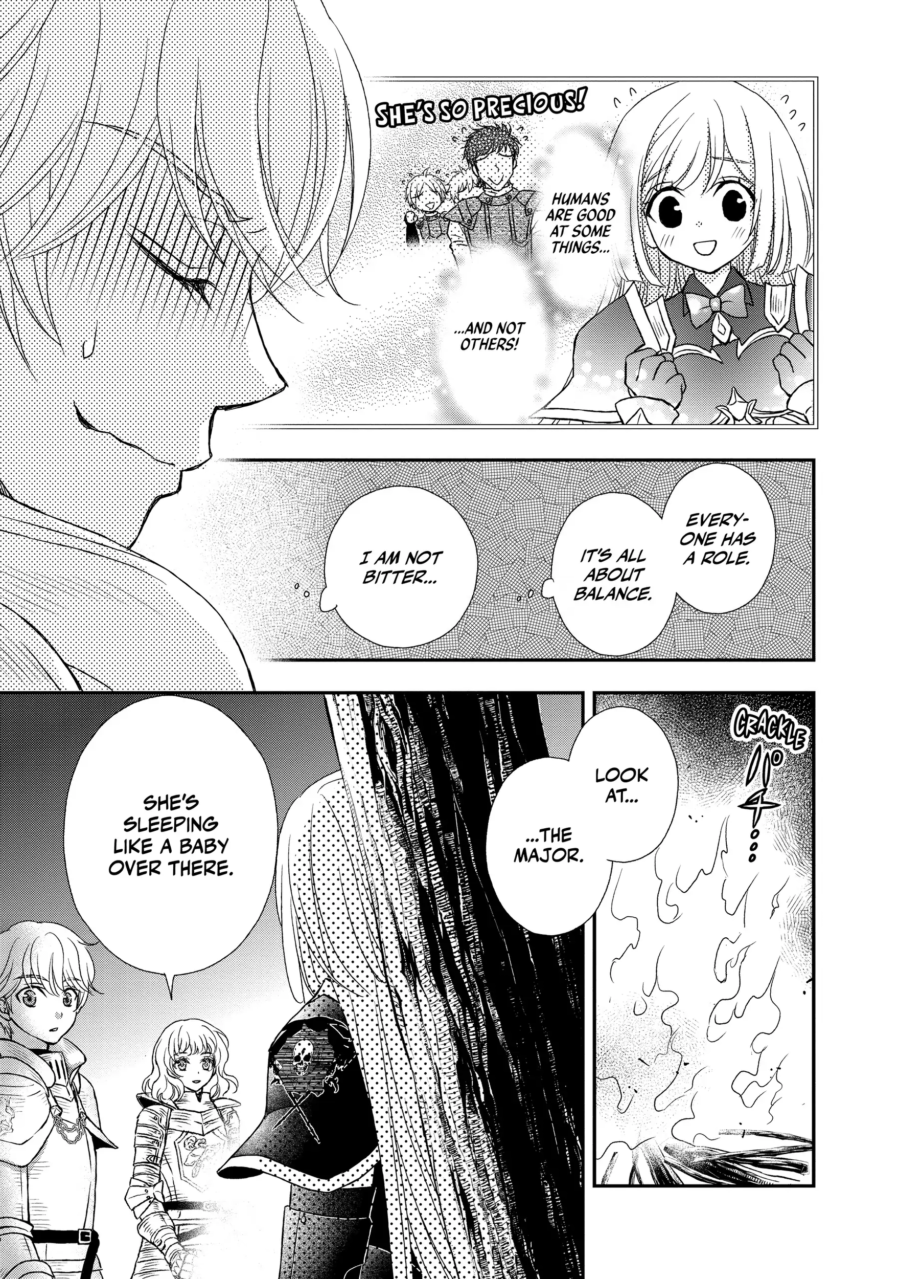 Shinigami ni Sodaterareta Shoujo wa Shikkoku no Tsurugi o Mune ni Idaku Chapter 34 page 9 - 