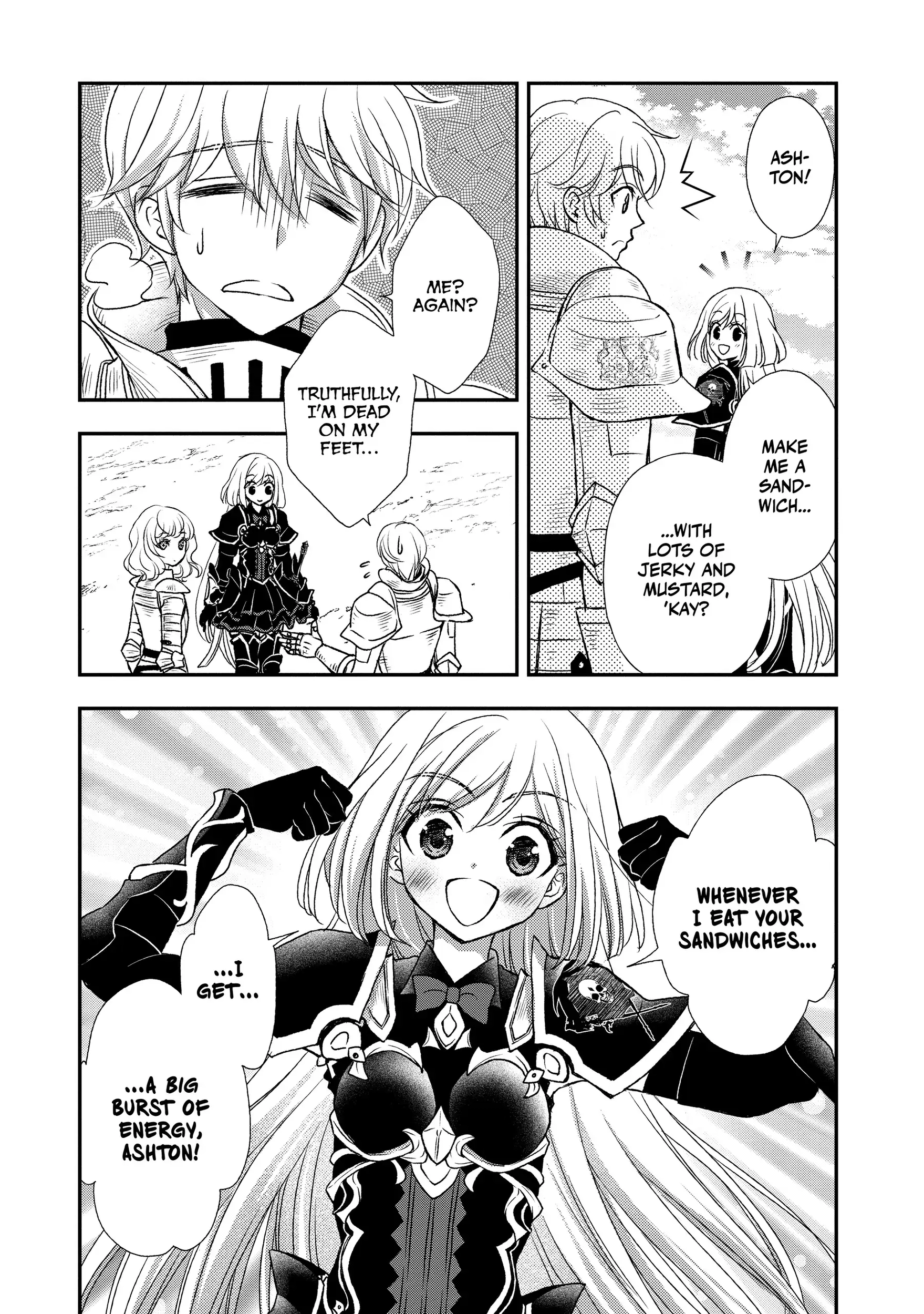 Shinigami ni Sodaterareta Shoujo wa Shikkoku no Tsurugi o Mune ni Idaku Chapter 35 page 11 - 