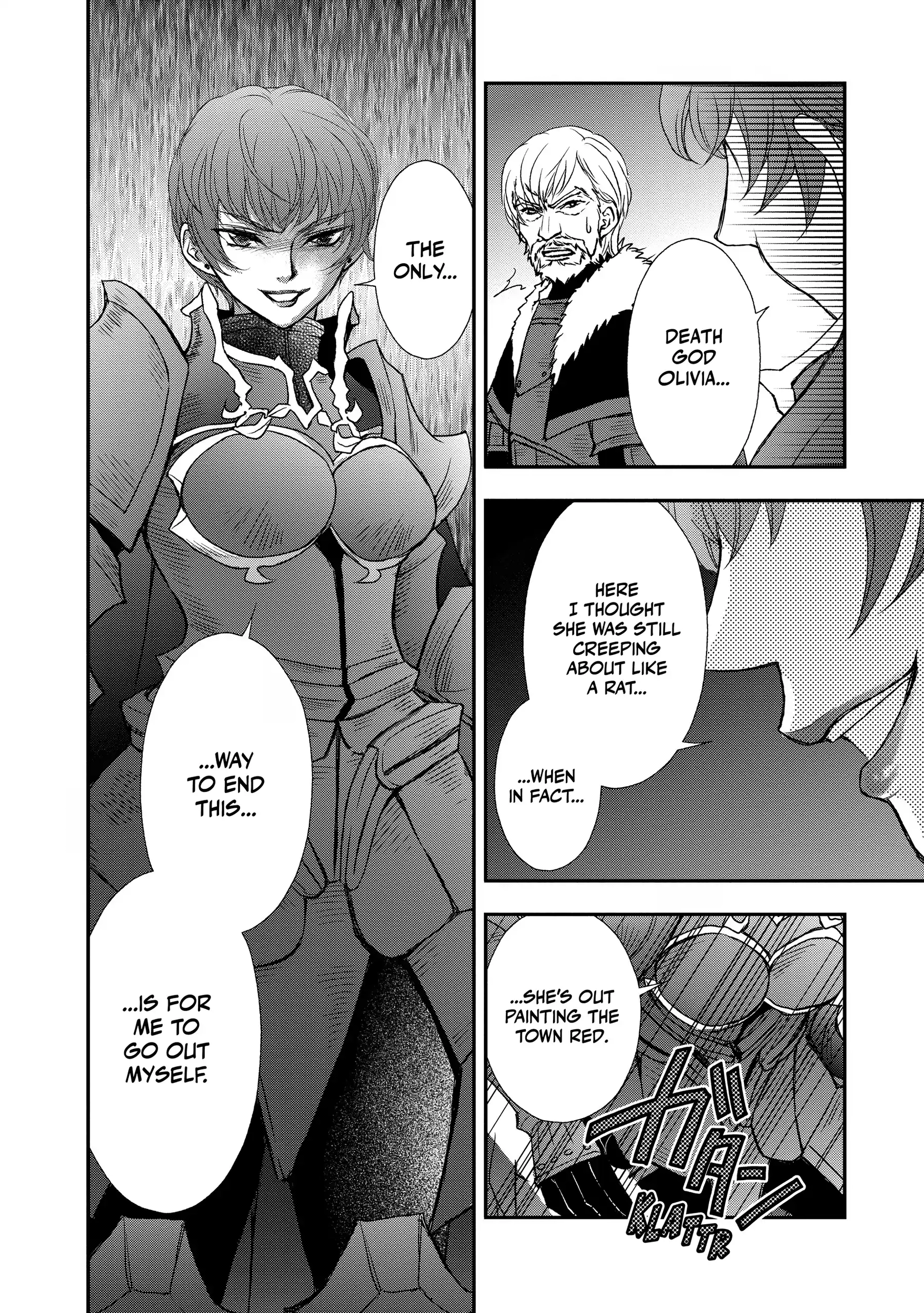 Shinigami ni Sodaterareta Shoujo wa Shikkoku no Tsurugi o Mune ni Idaku Chapter 35 page 16 - 