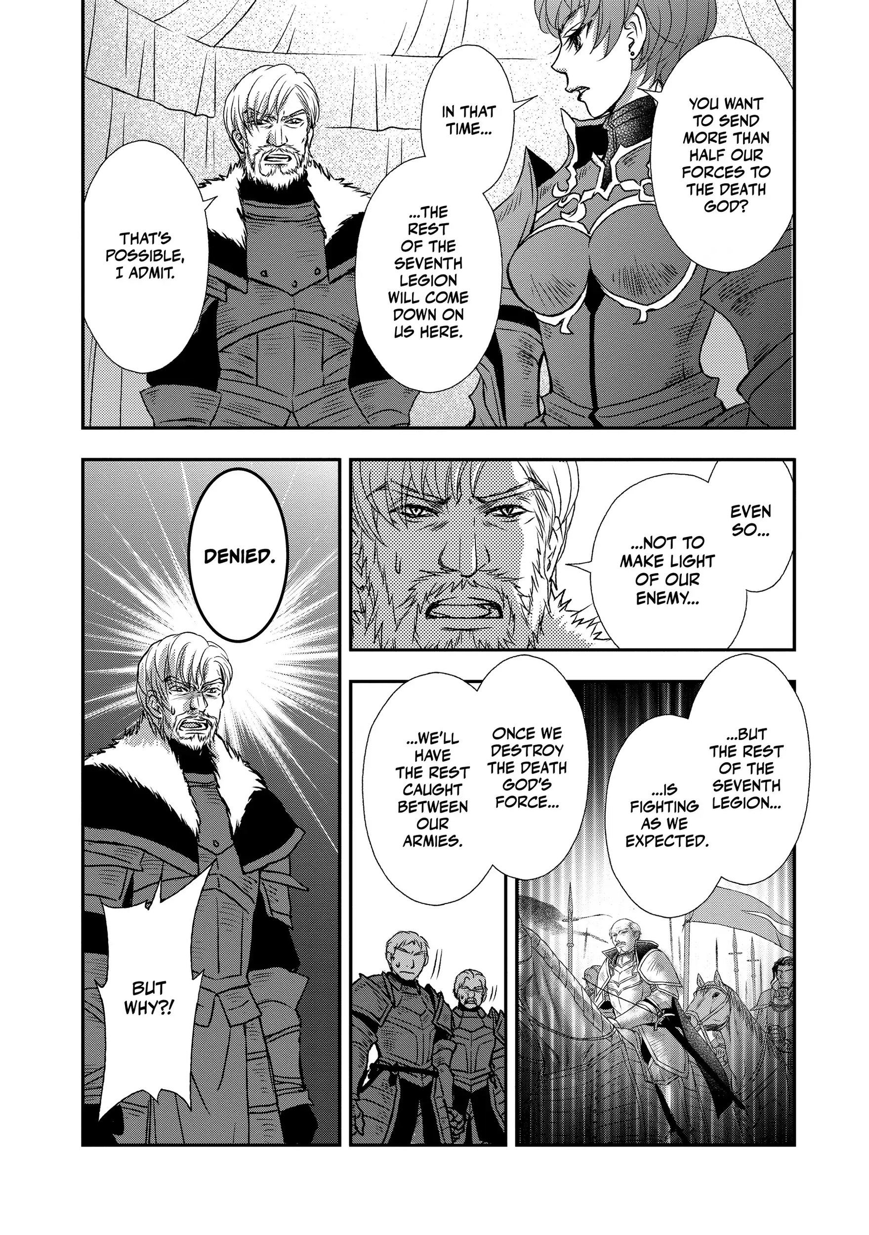 Shinigami ni Sodaterareta Shoujo wa Shikkoku no Tsurugi o Mune ni Idaku Chapter 35 page 18 - 